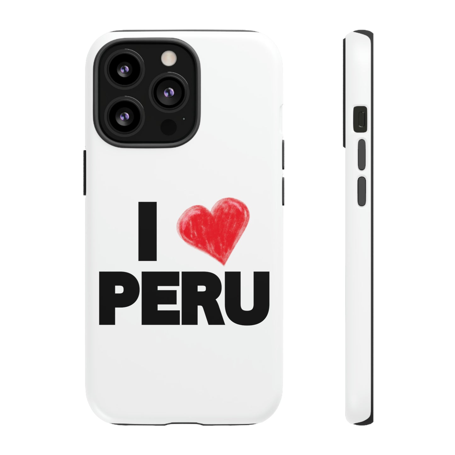 Tough iPhone Cases "Love Peru"