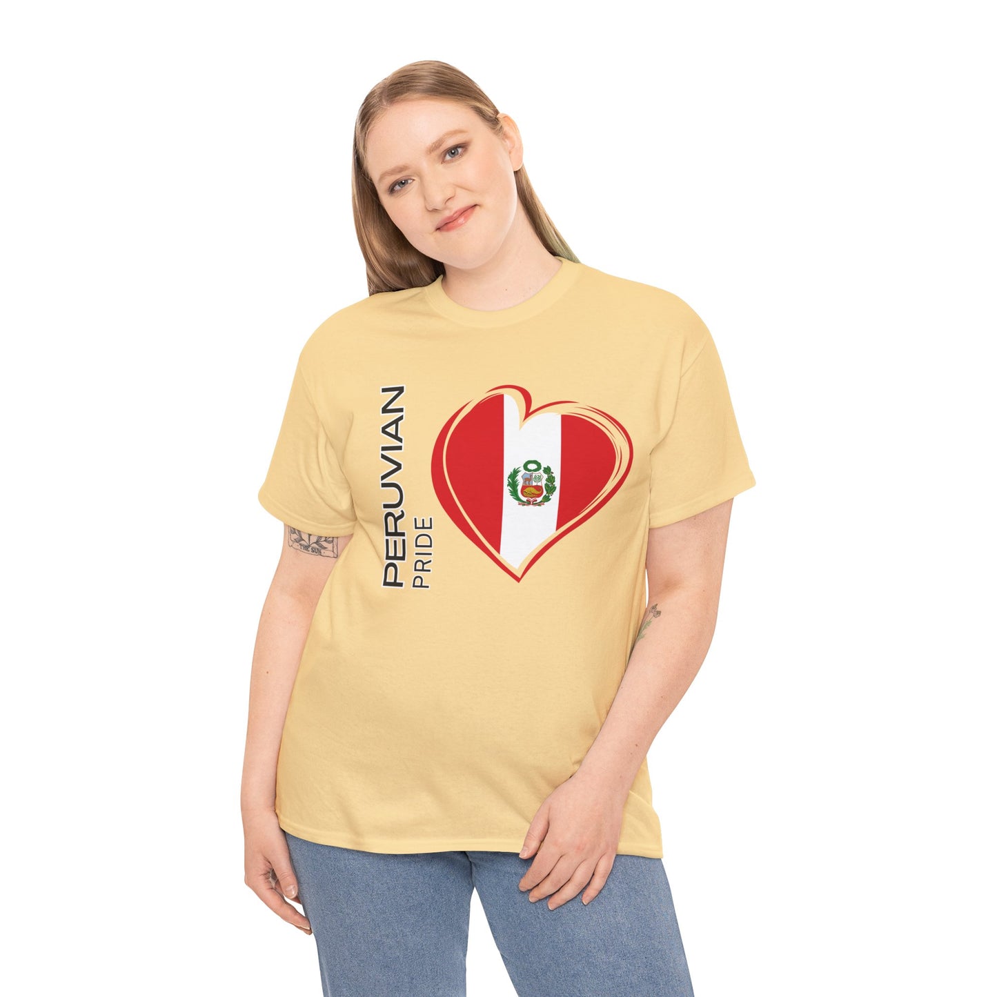 Best Unisex T-Shirt "Peruvian Flag Pride"
