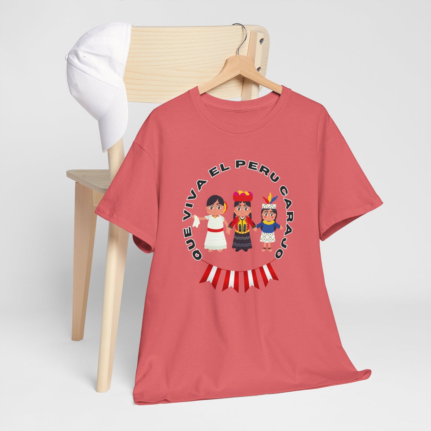 Best Peruvian Unisex T-Shirt "Que Viva El Peru Carajo he Dicho"