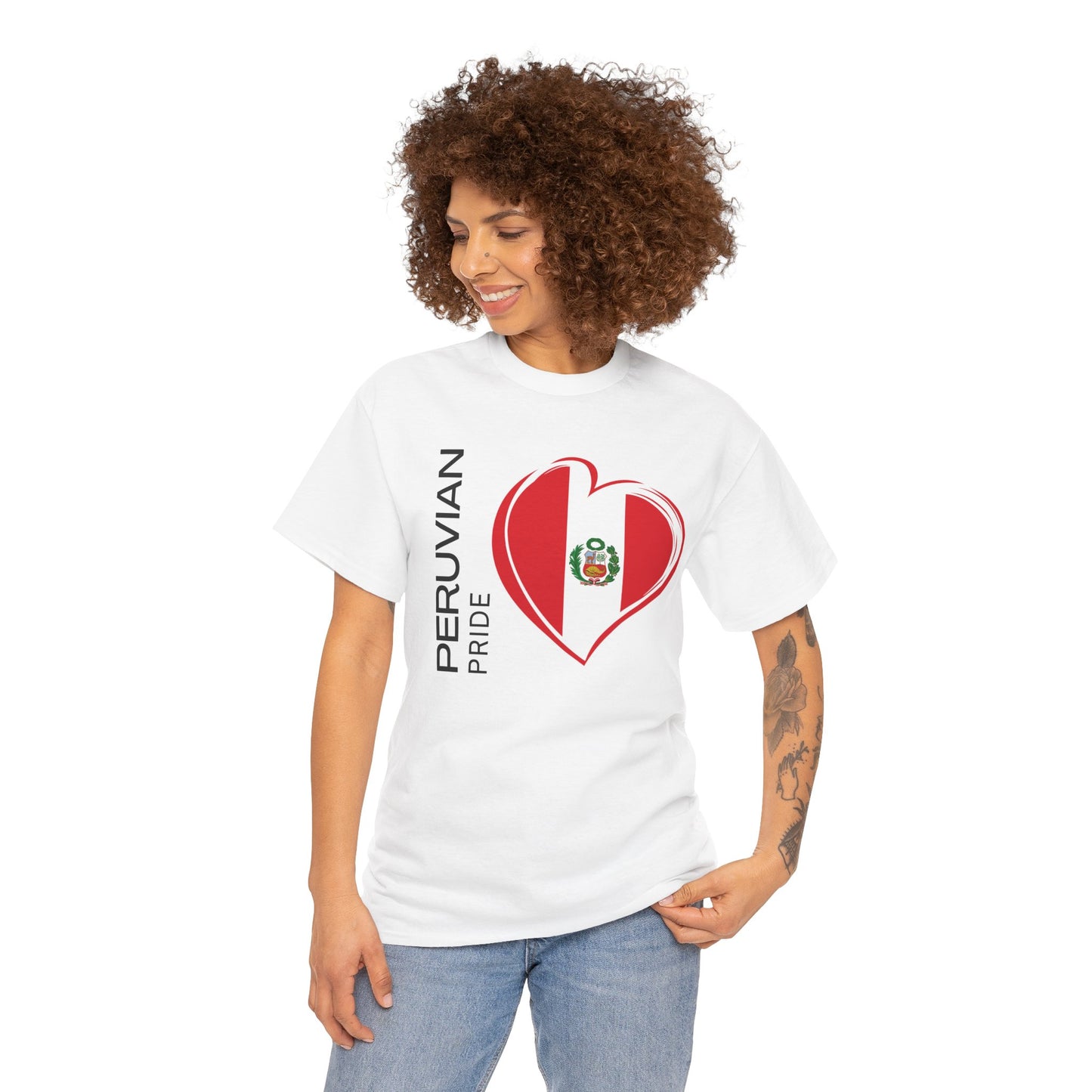 Best Unisex T-Shirt "Peruvian Flag Pride"