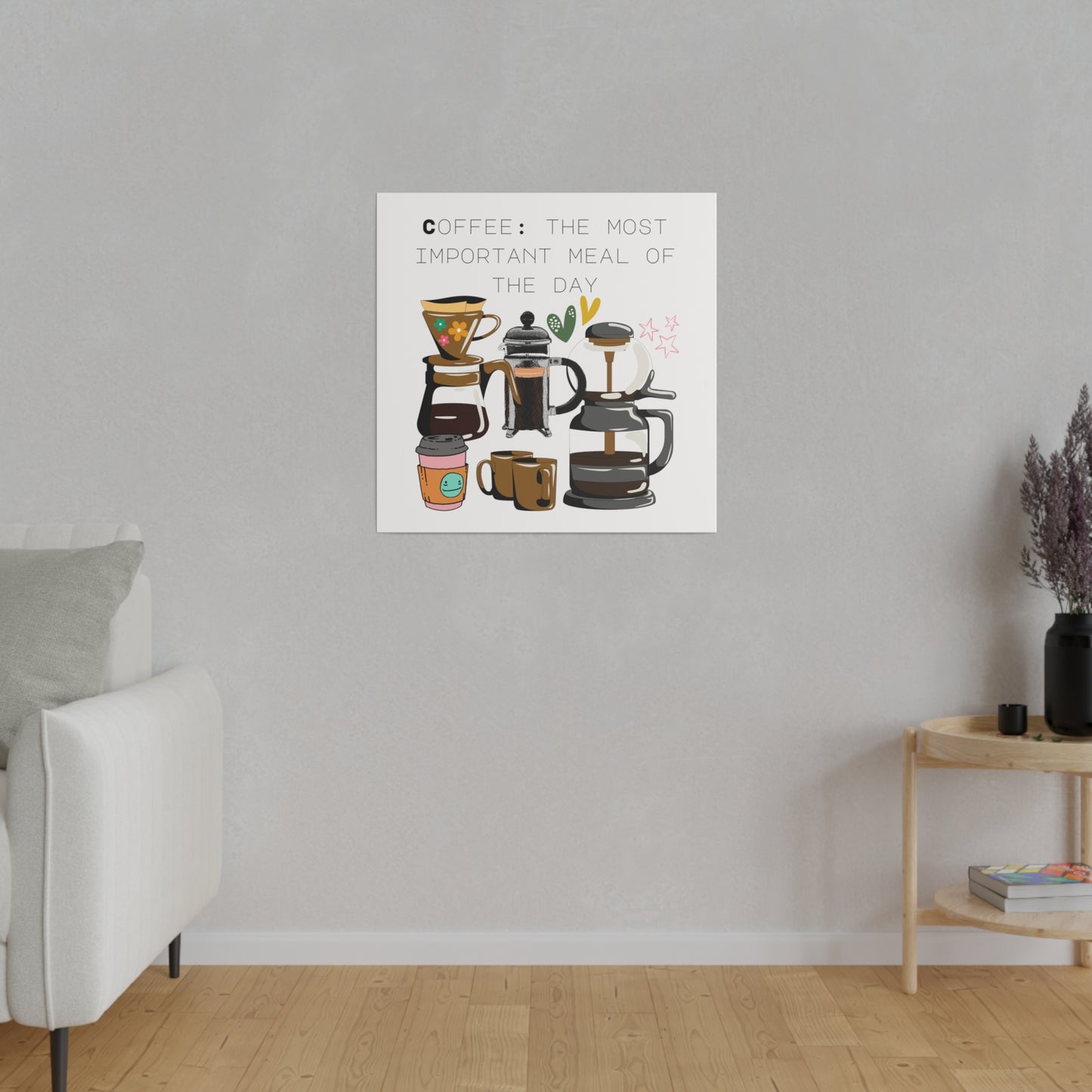 Matte Canvas, Stretched, 0.75"