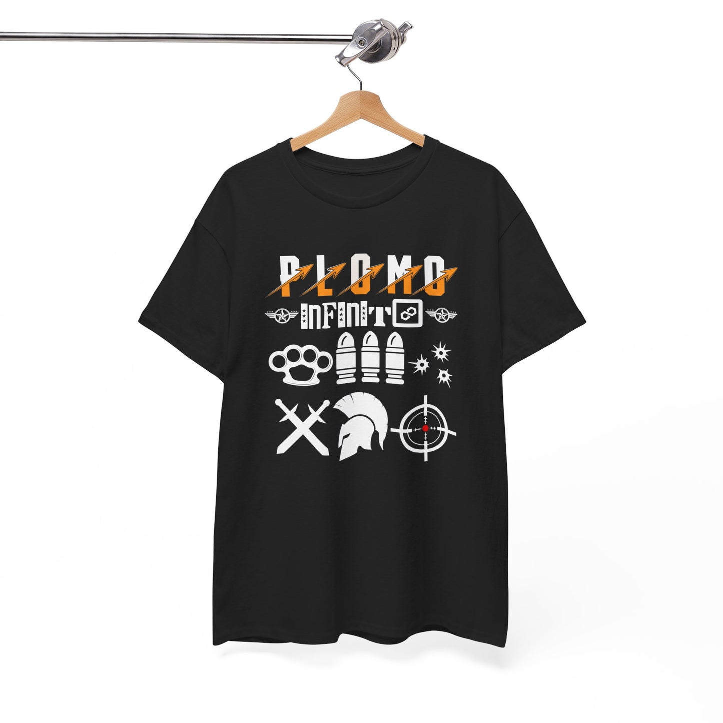 Unisex Heavy Cotton Tee Plomo Infinito 1