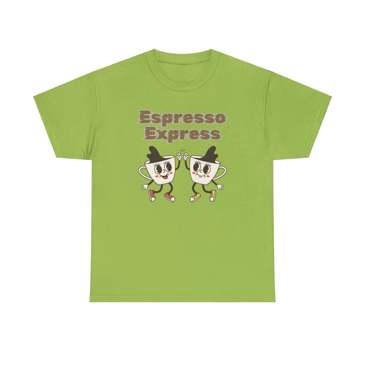 Best Unisex  Espresso Express Coffee Tee That's Brewing Smiles: Caffeine Teamwork
