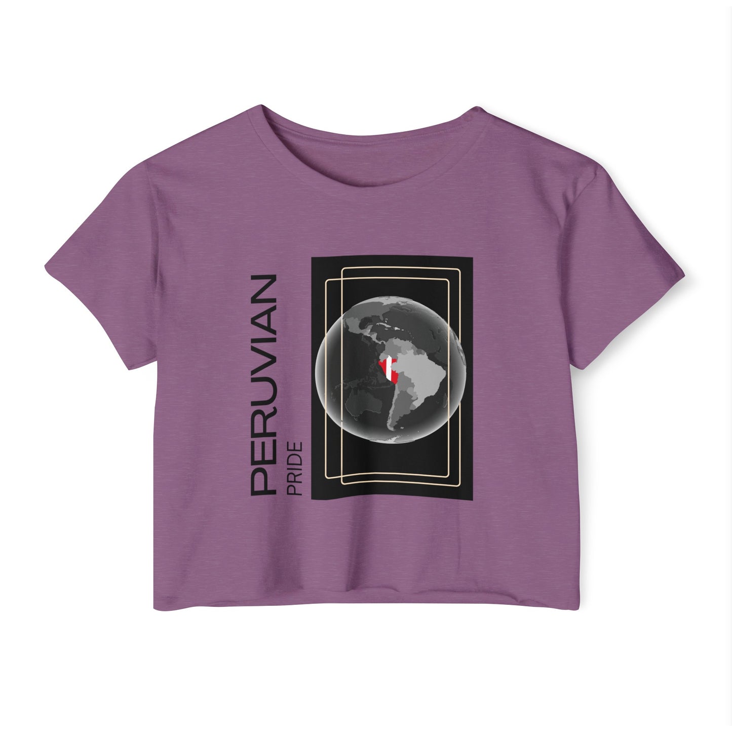 Peruvian Crop Top "Peruvian Pride"