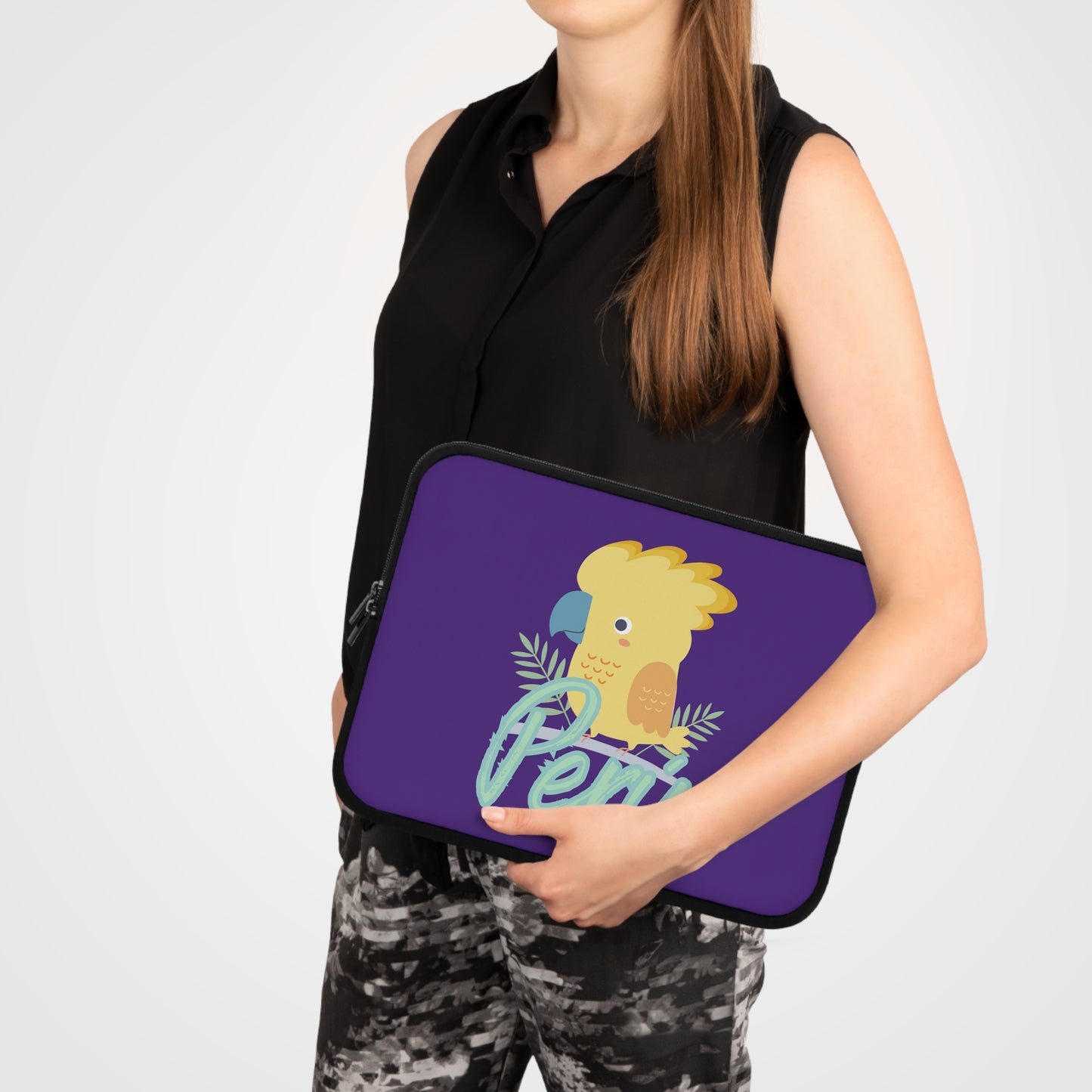Peruvian Laptop Sleeve "Gallito de las Rocas"