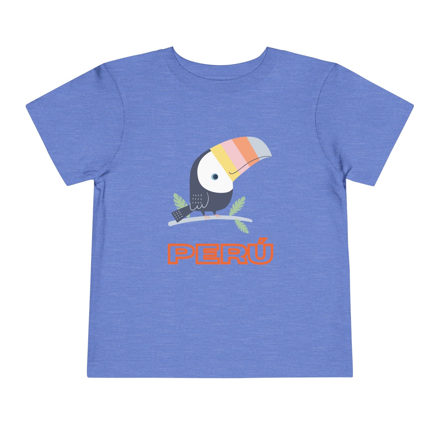 Best PeruvianToddler Short Sleeve Tee "Peru Toucan Colors"