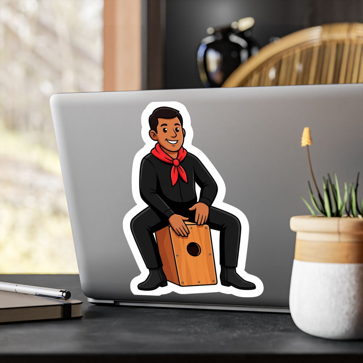Best Peruvian Cajón Sticker - Afro-Peruvian Music Decal