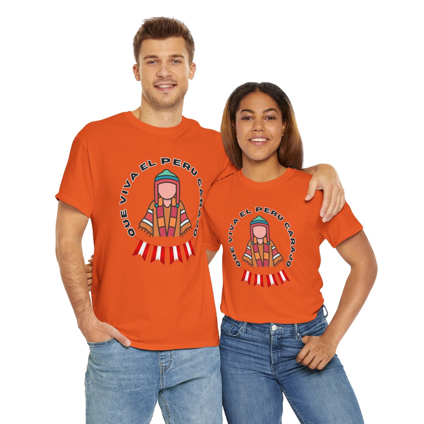 Best Peruvian Unisex T-Shirt "Que Viva El Peru Carajo