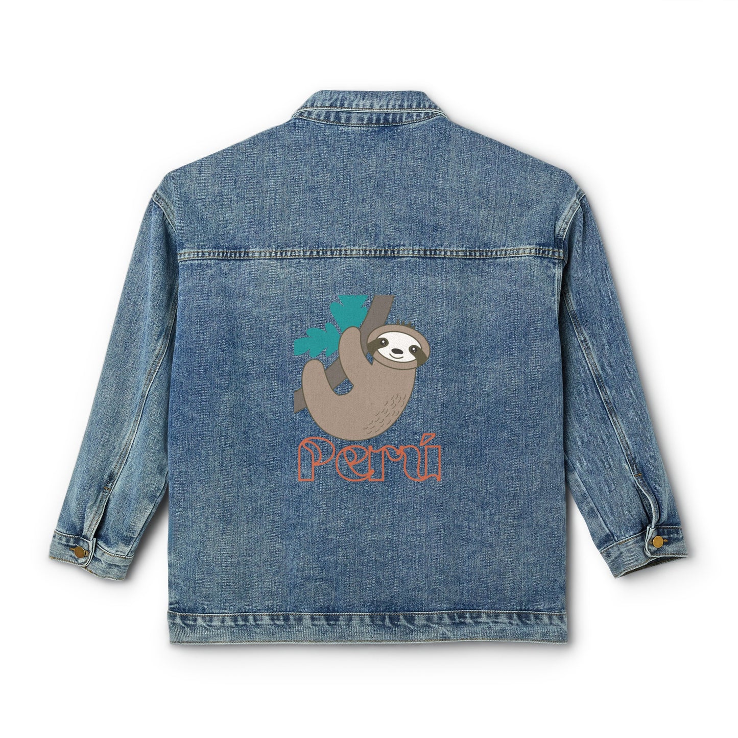 Peruvian Women's Denim Jacket "Perezozo Peru"