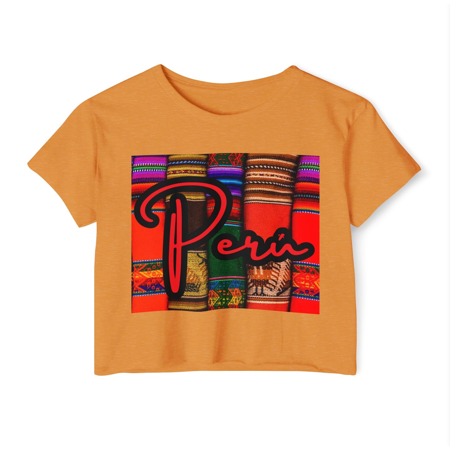 Peruvian Crop Top "Peru Manta"
