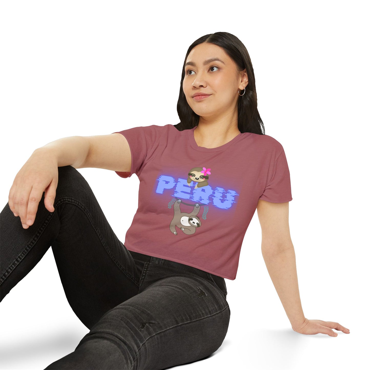 Best Peruvian Crop Top "Peru Jungle Love"
