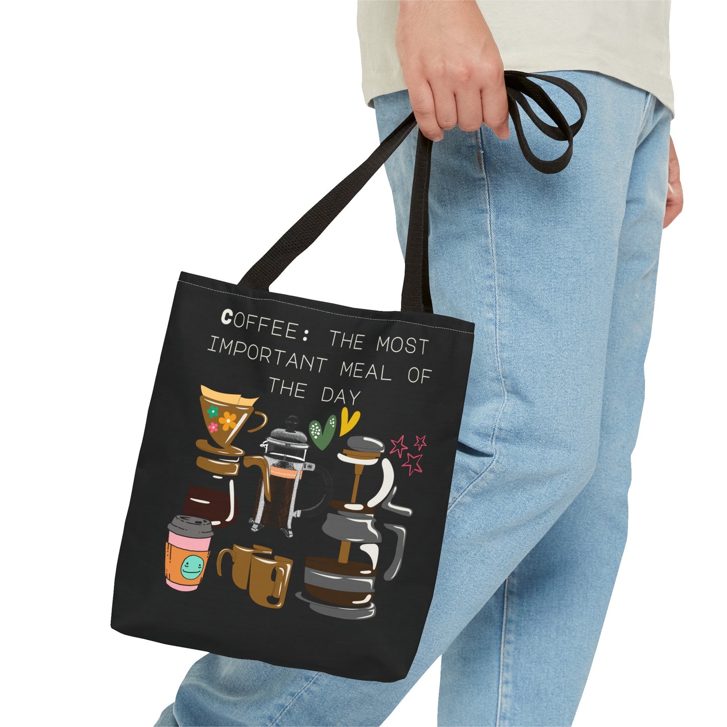 Best Coffee Tote Bag "Coffee: the most important meal of the day"
