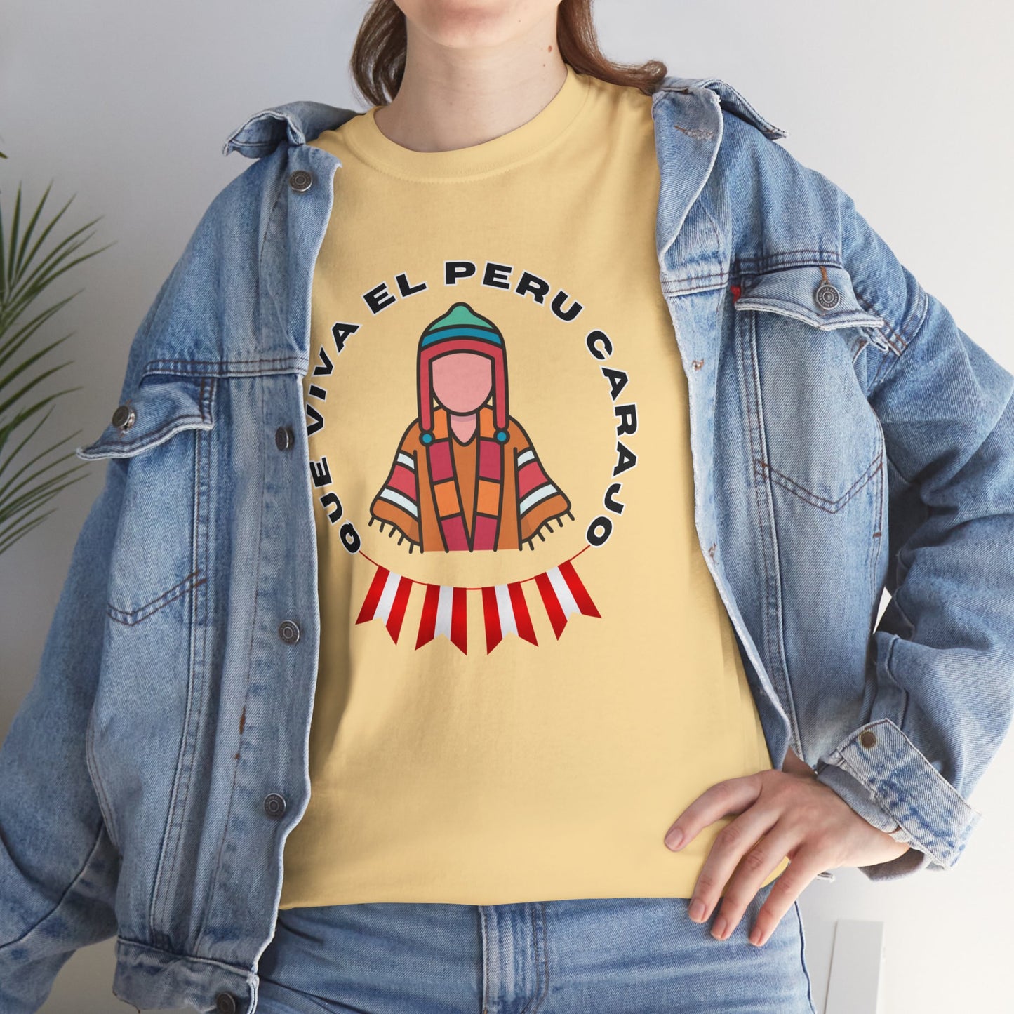 Best Peruvian Unisex T-Shirt "Que Viva El Peru Carajo
