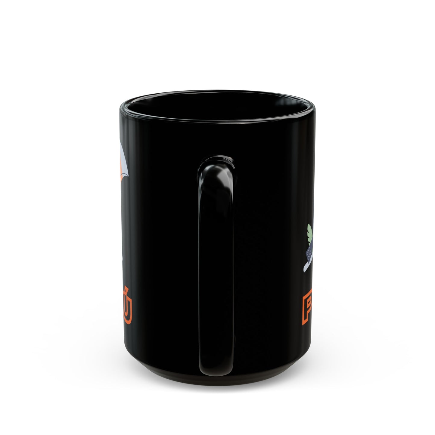 Best Peruvian Coffee Black Mug (11oz, 15oz) "Peru Toucan"