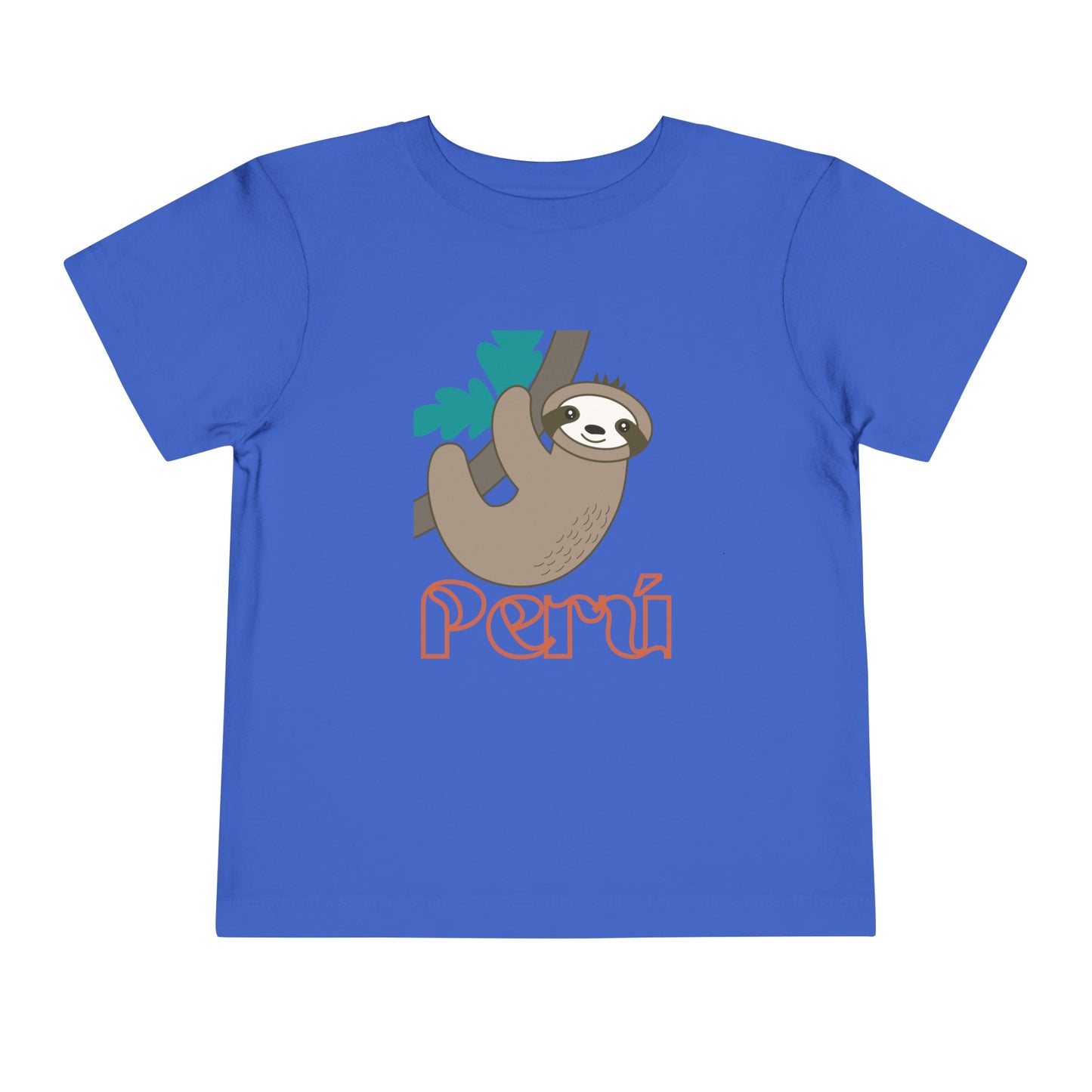 Best PeruvianToddler Short Sleeve Tee "Peru Perezozo"
