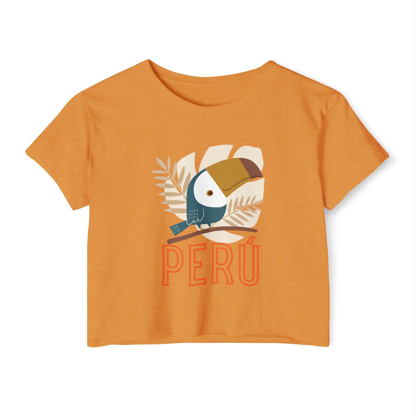 Peruvian Crop Top "Peru Rainforest"