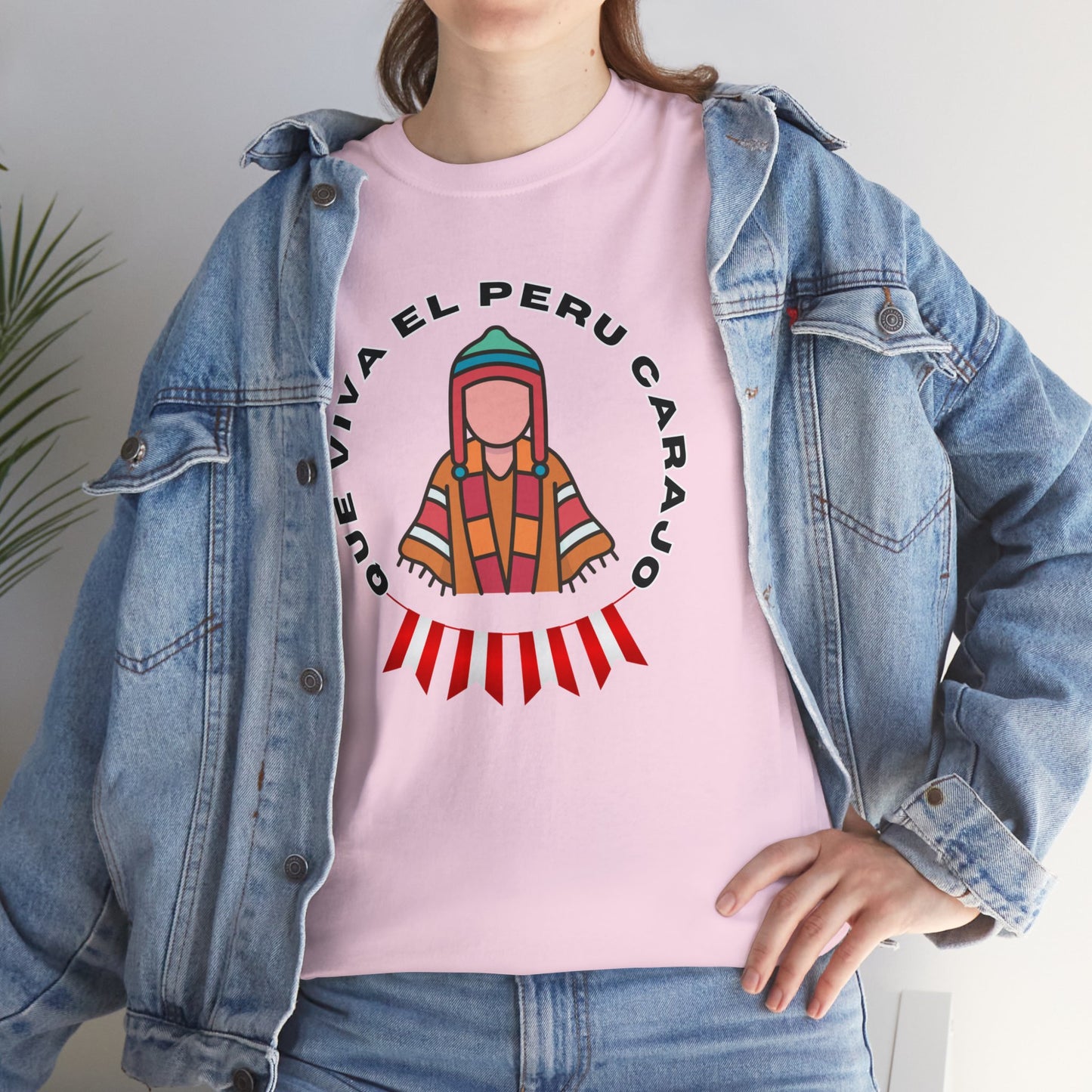 Best Peruvian Unisex T-Shirt "Que Viva El Peru Carajo