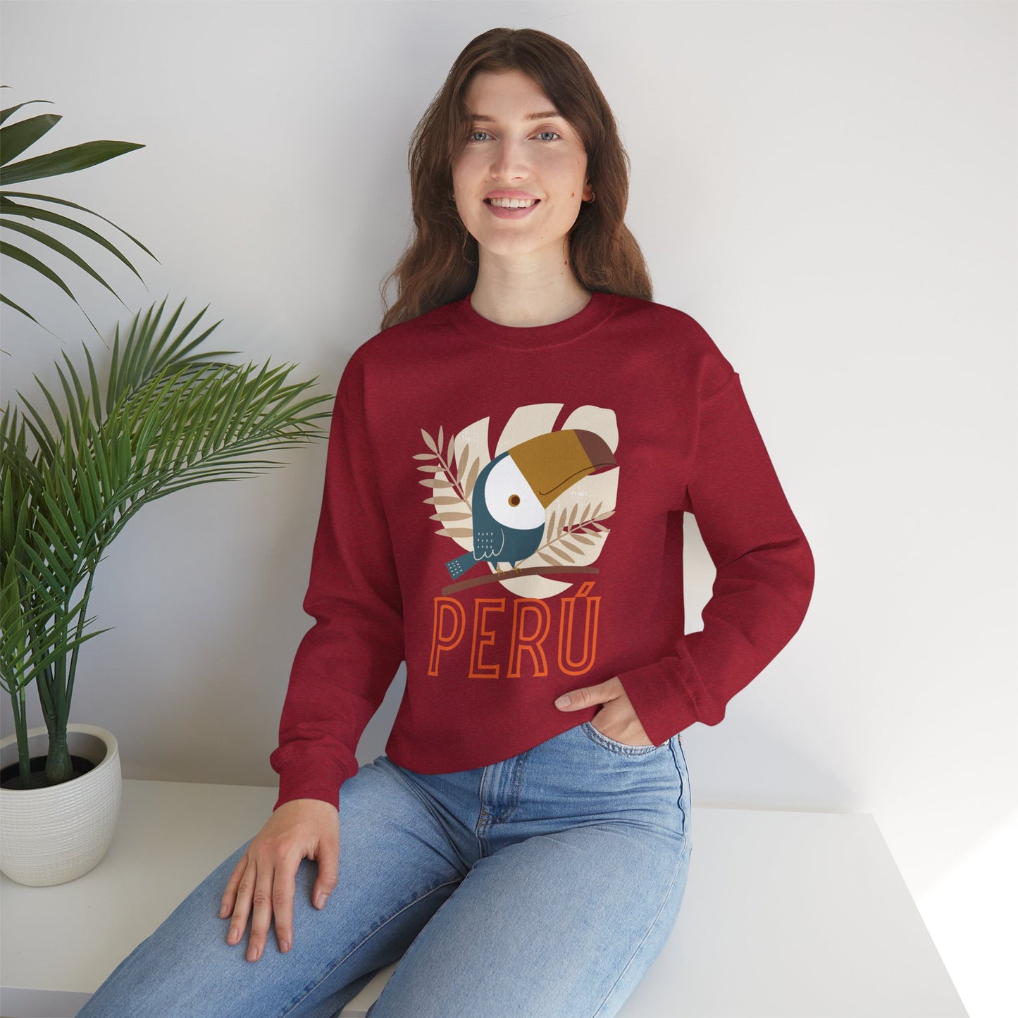 Best Peruvian Unisex Sweatshirt "Peru Toucan"
