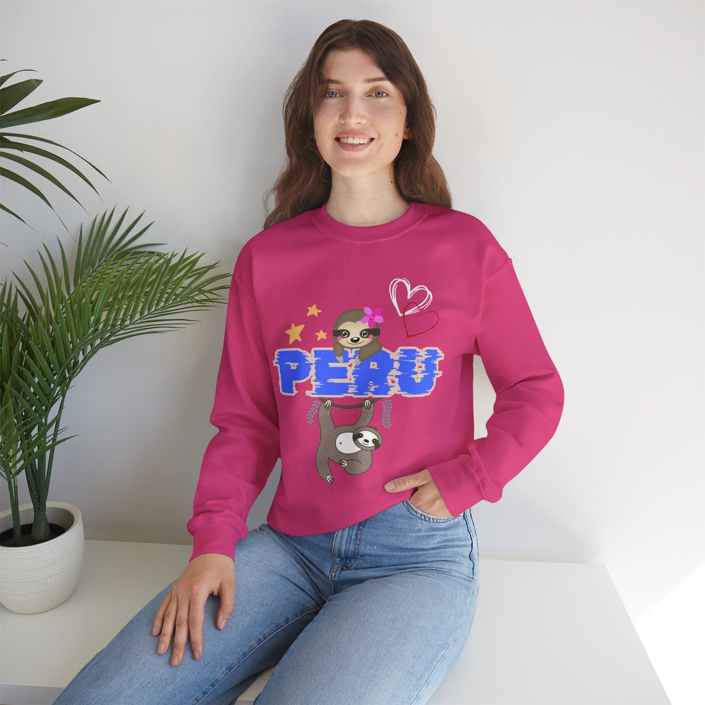 Best Peruvian Unisex Sweatshirt "PERU Jungle Love"