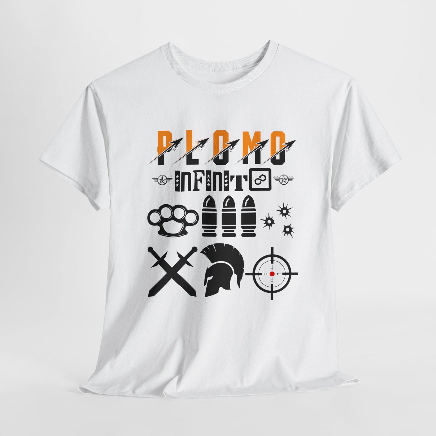 Unisex Heavy Cotton Tee Plomo Infinito 1