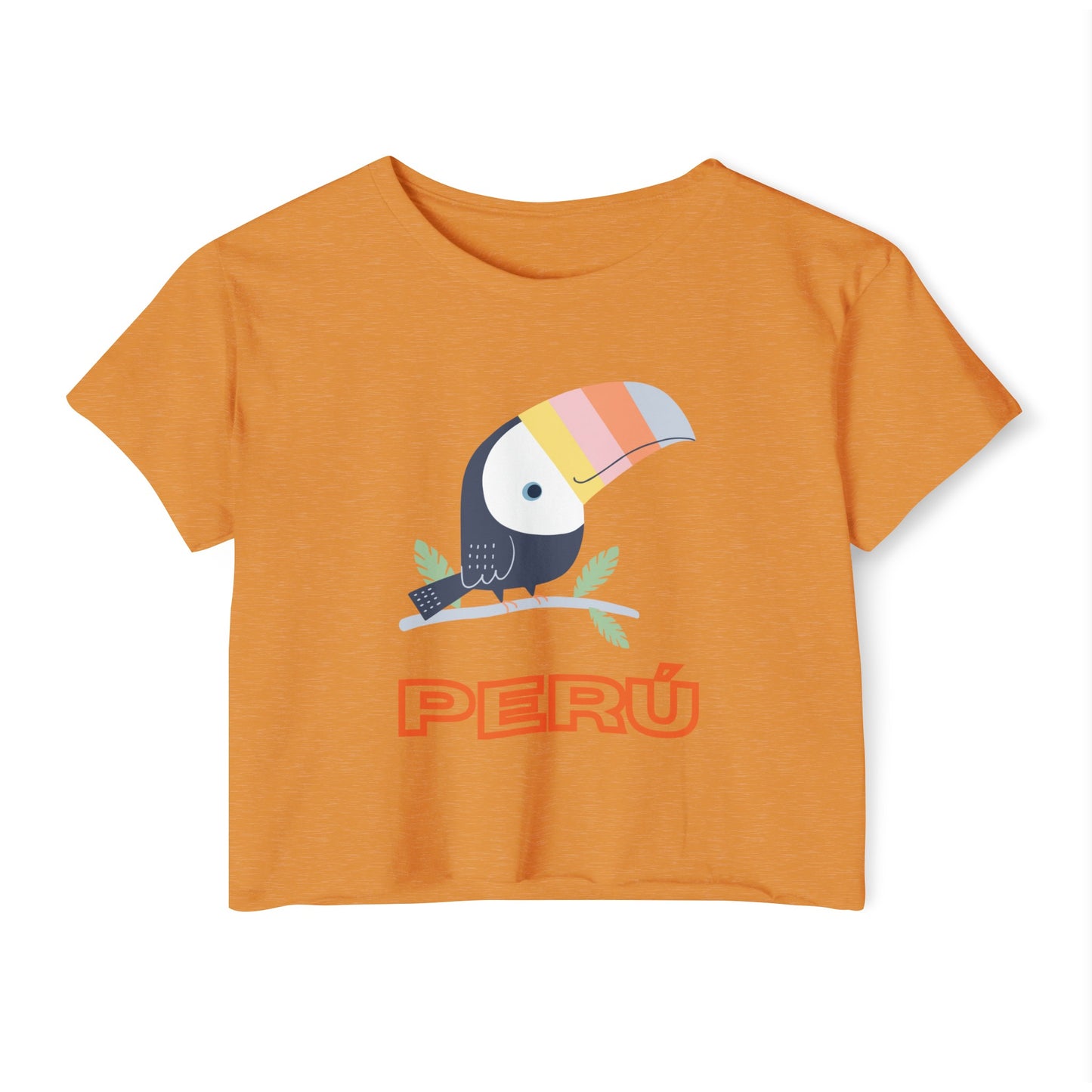Peruvian Crop Top "Peru Tucan"