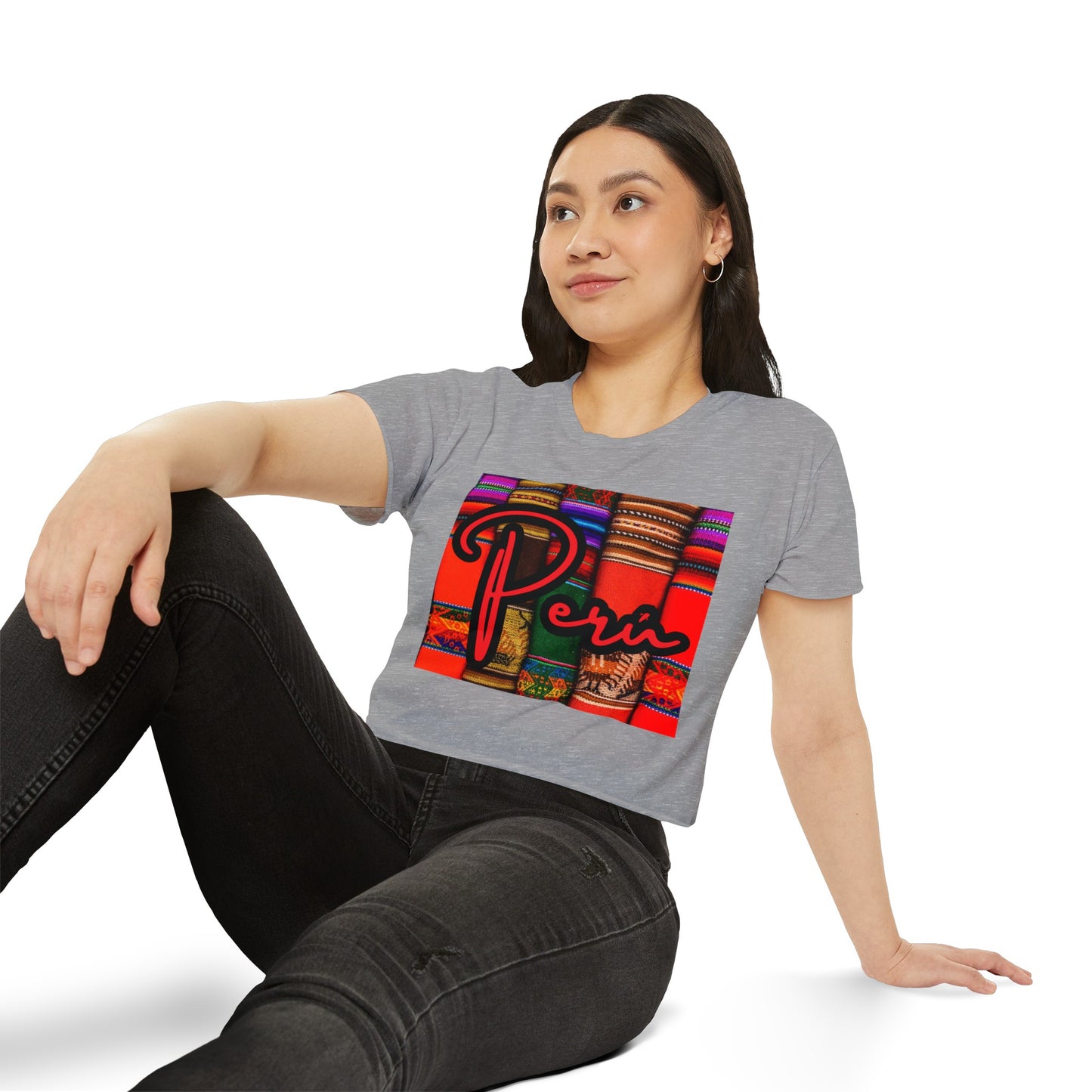 Peruvian Crop Top "Peru Manta"