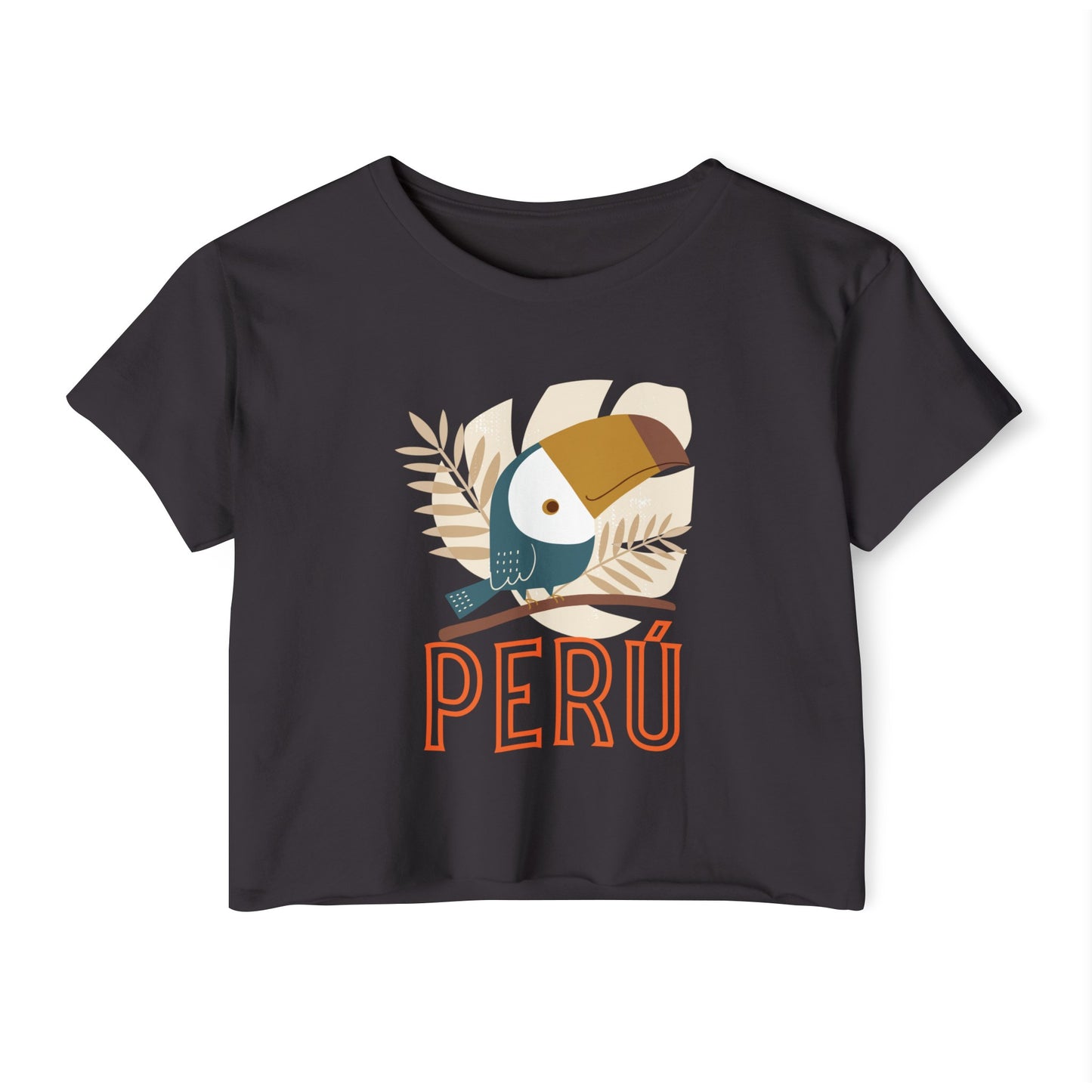 Peruvian Crop Top "Peru Rainforest"