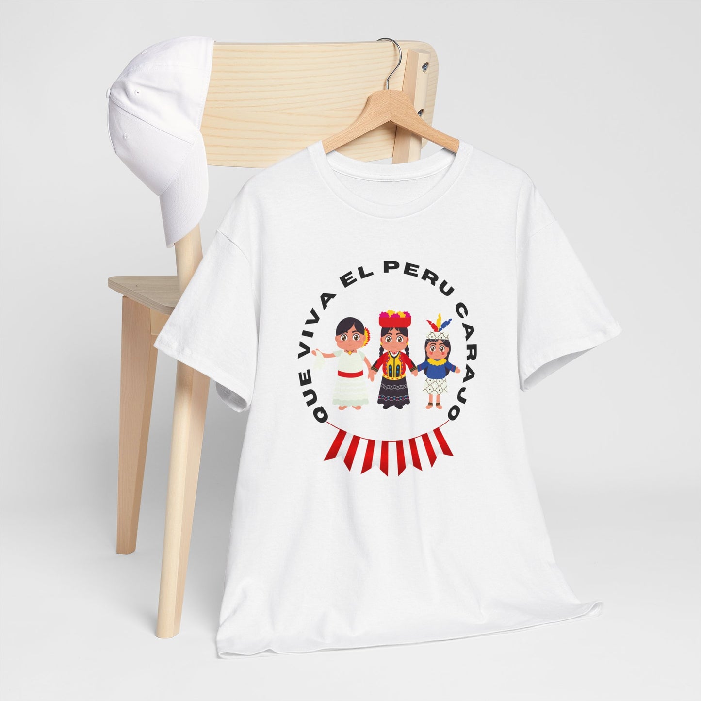 Best Peruvian Unisex T-Shirt "Que Viva El Peru Carajo he Dicho"