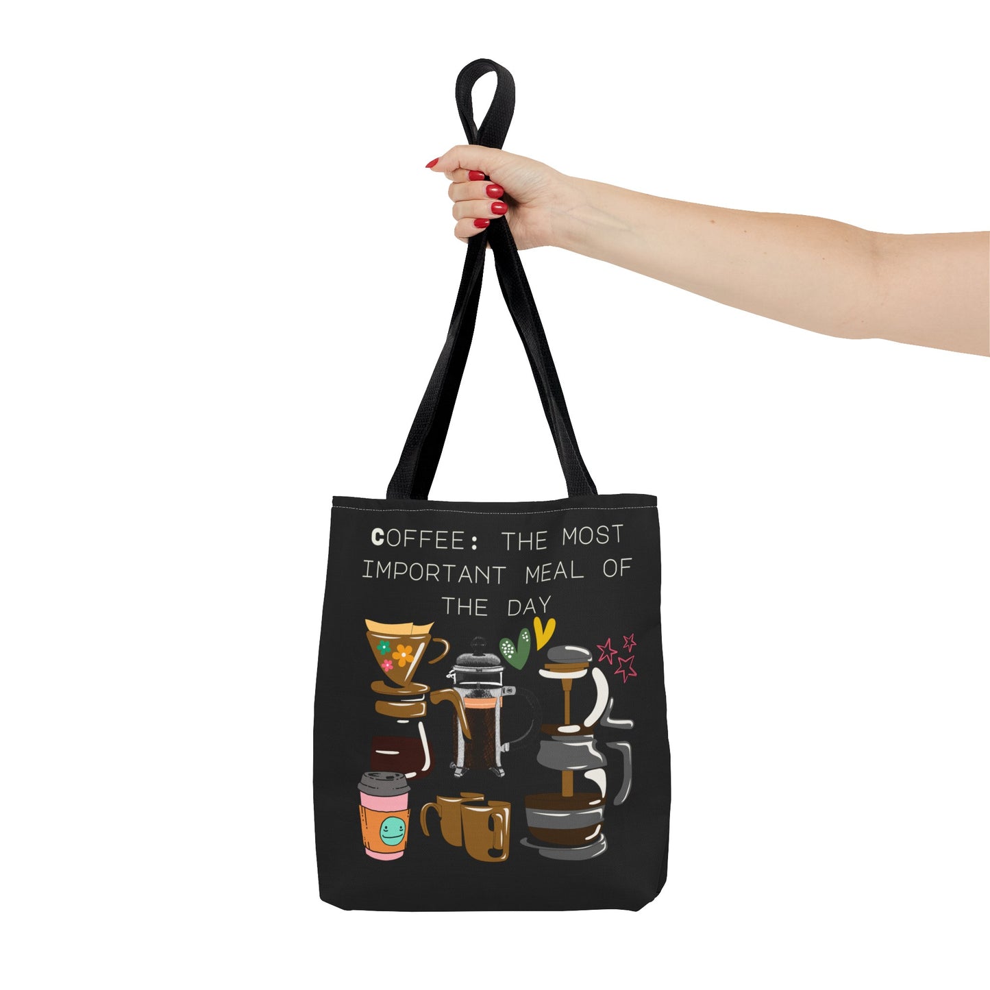Best Coffee Tote Bag "Coffee: the most important meal of the day"
