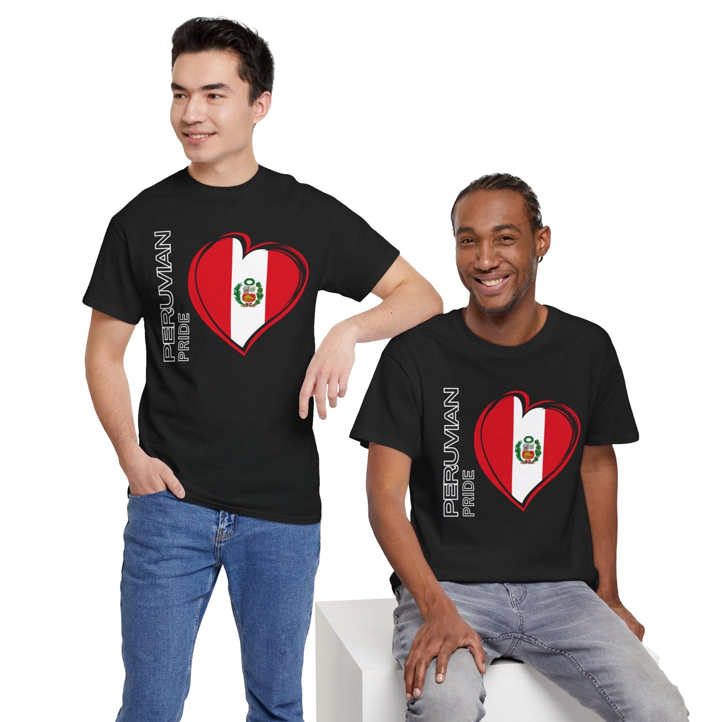 Best Unisex T-Shirt "Peruvian Flag Pride"