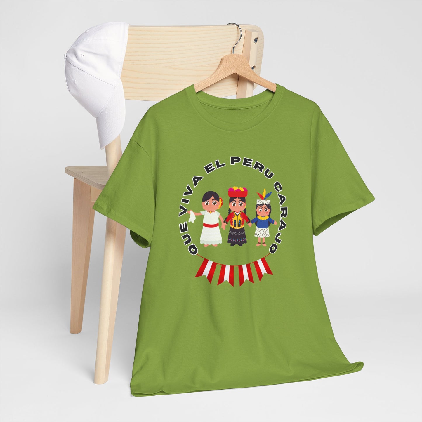 Best Peruvian Unisex T-Shirt "Que Viva El Peru Carajo he Dicho"