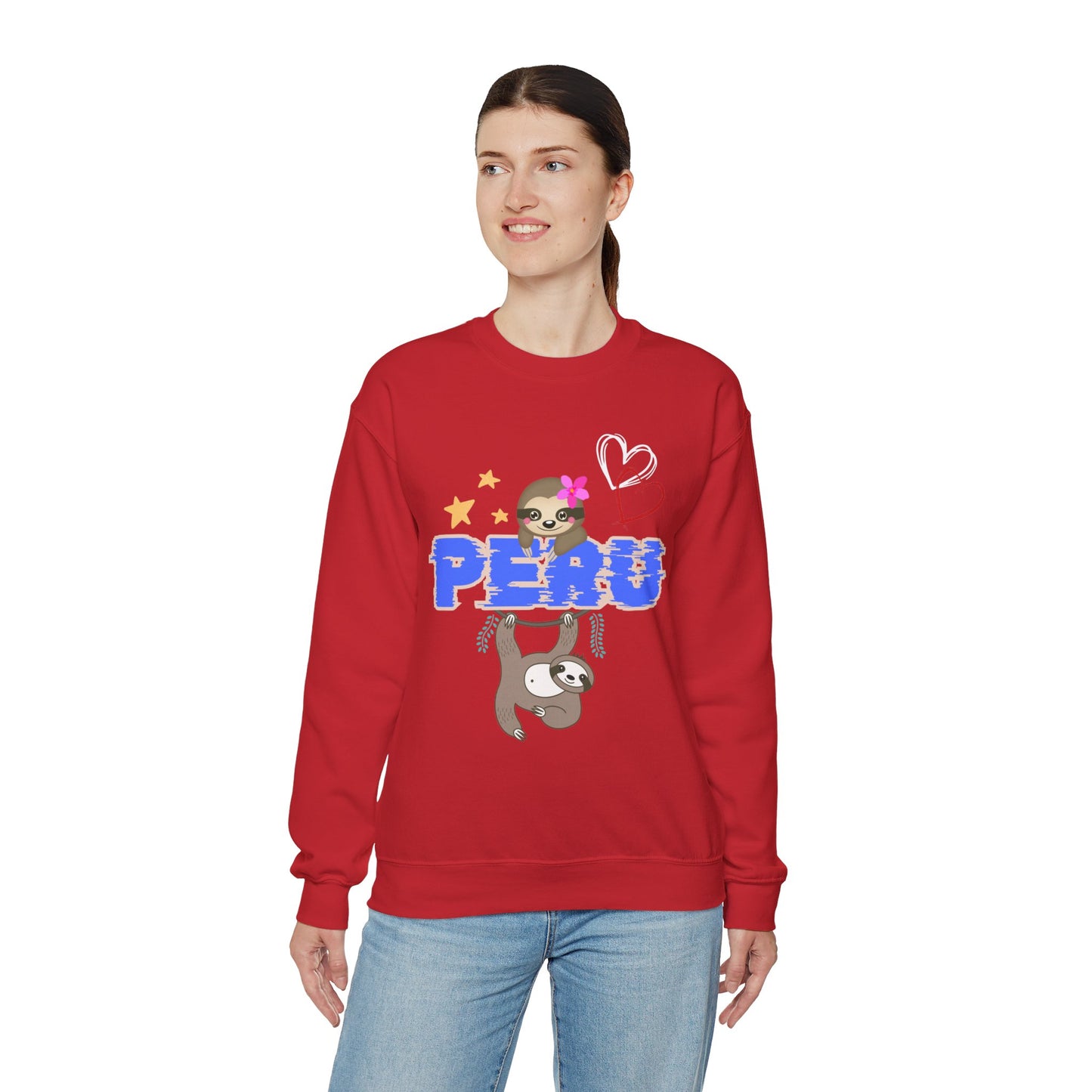 Best Peruvian Unisex Sweatshirt "PERU Jungle Love"