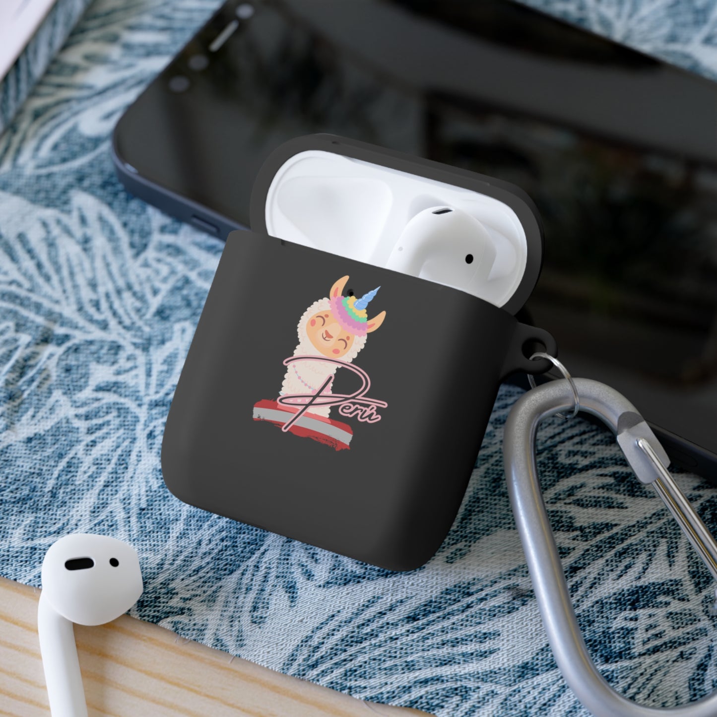 Peruvian AirPods and AirPods Pro Case Cover "Llama Rainbow"
