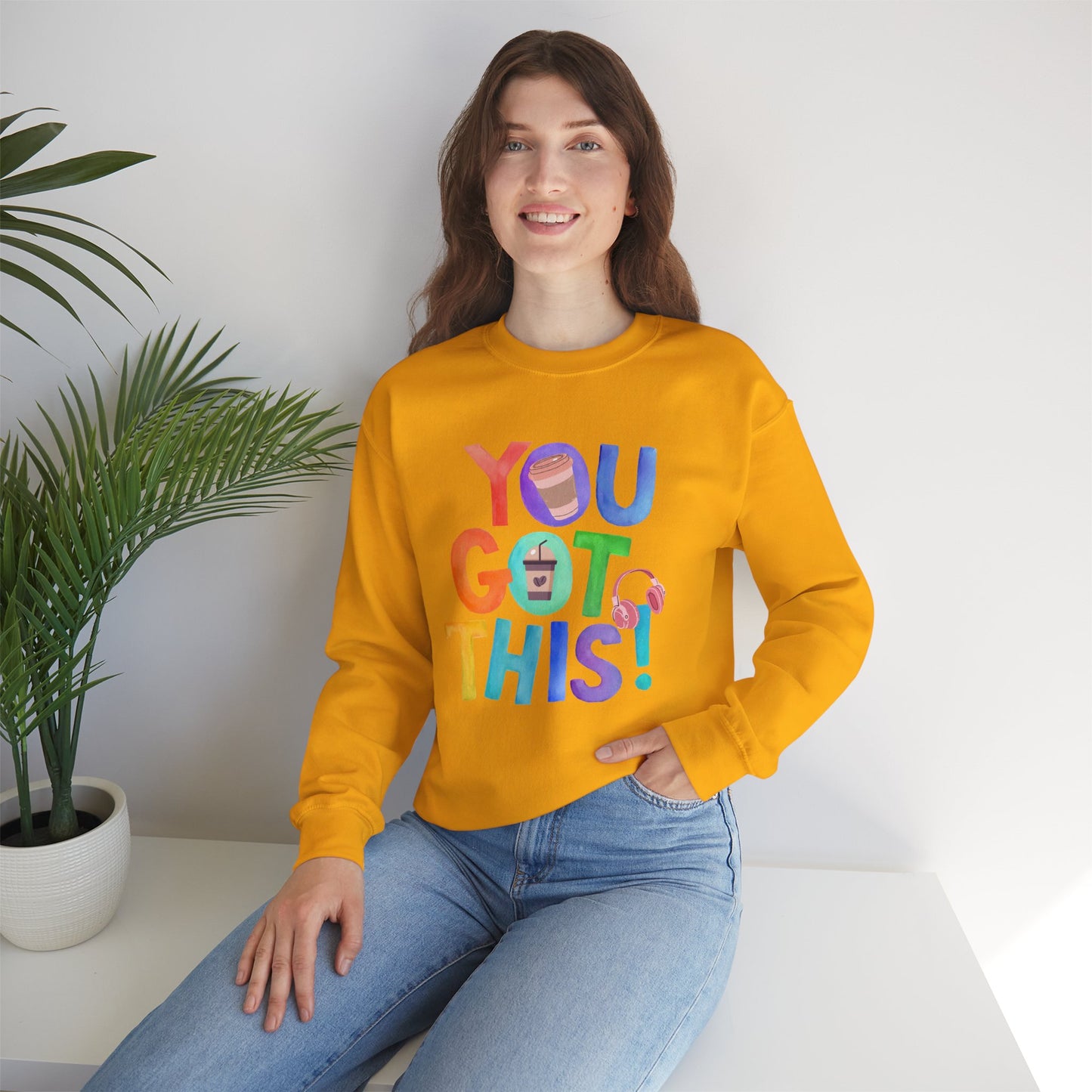 Best Unisex Coffee Sweatshirt That's Serving Liquid Motivation: Brew & Believe