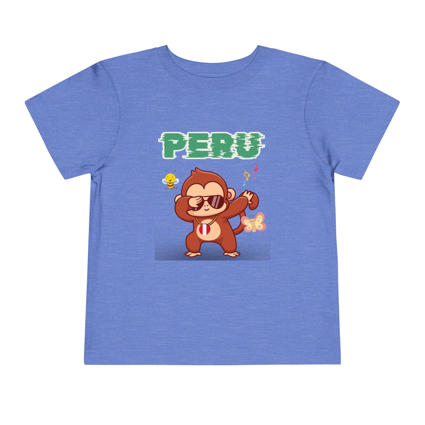 Best PeruvianToddler Short Sleeve Tee "Peruvian Jungle Party"