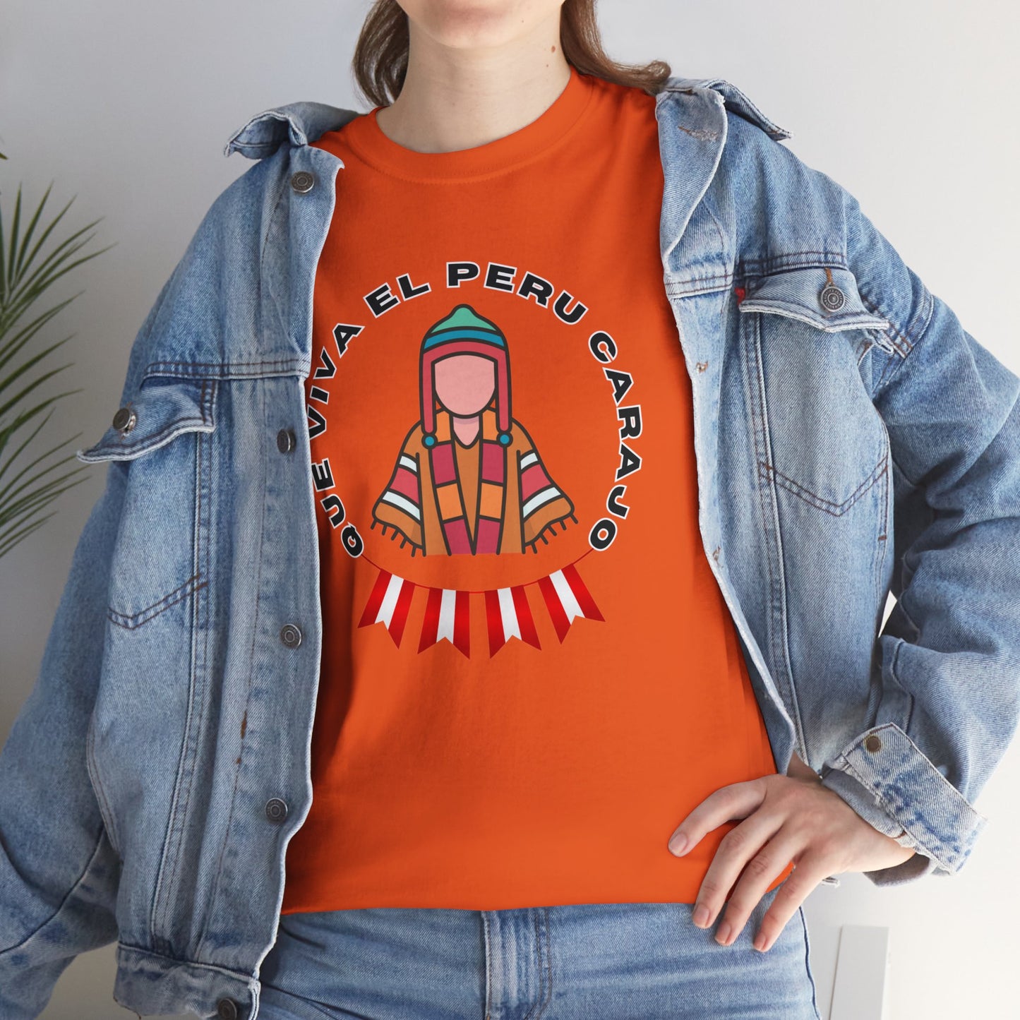 Best Peruvian Unisex T-Shirt "Que Viva El Peru Carajo