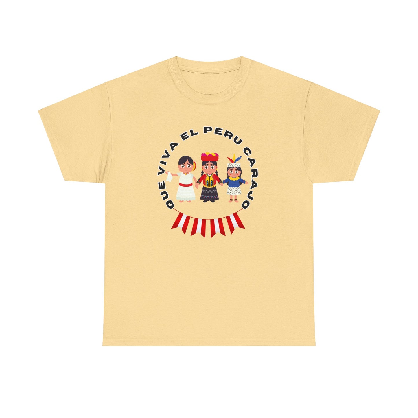Best Peruvian Unisex T-Shirt "Que Viva El Peru Carajo he Dicho"