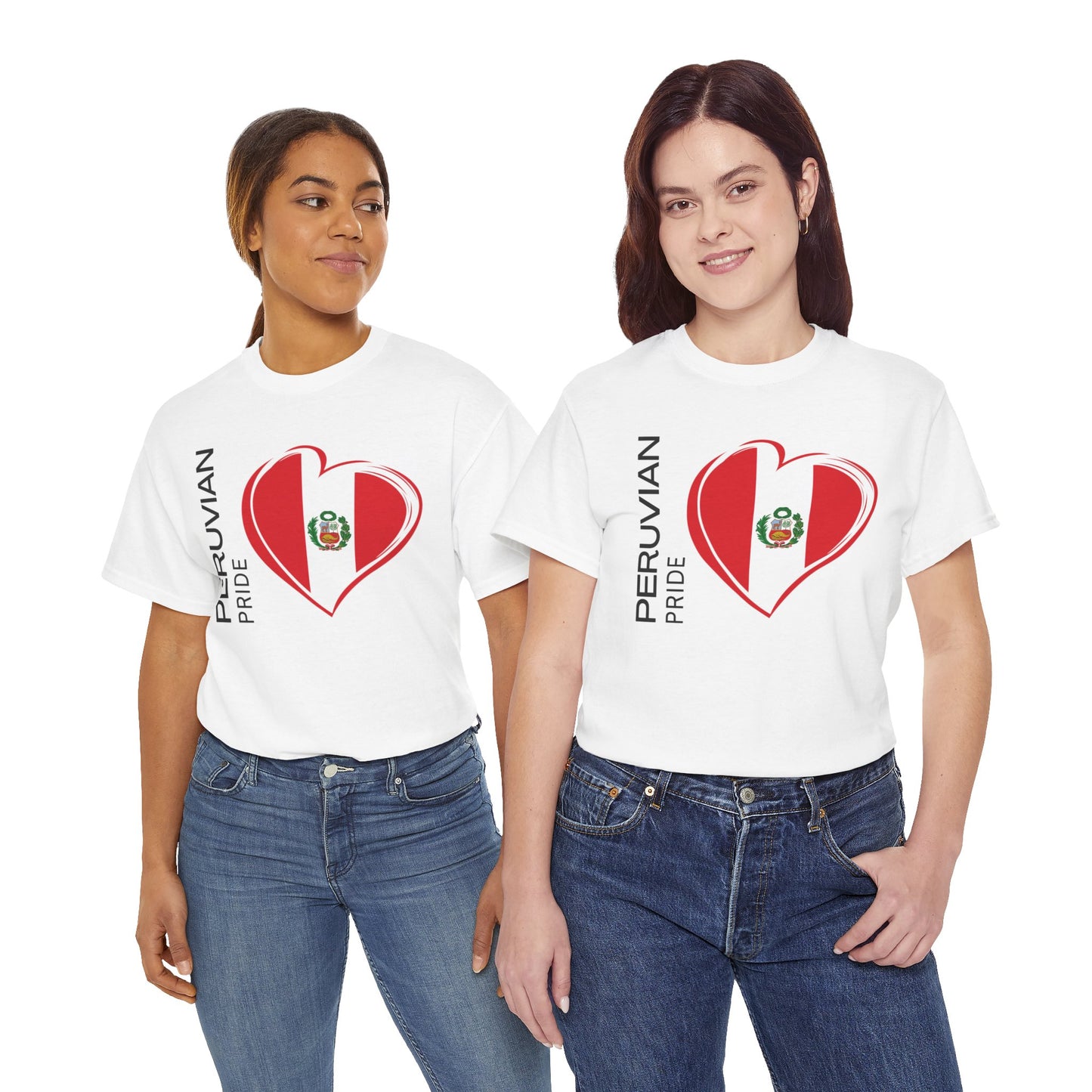 Best Unisex T-Shirt "Peruvian Flag Pride"