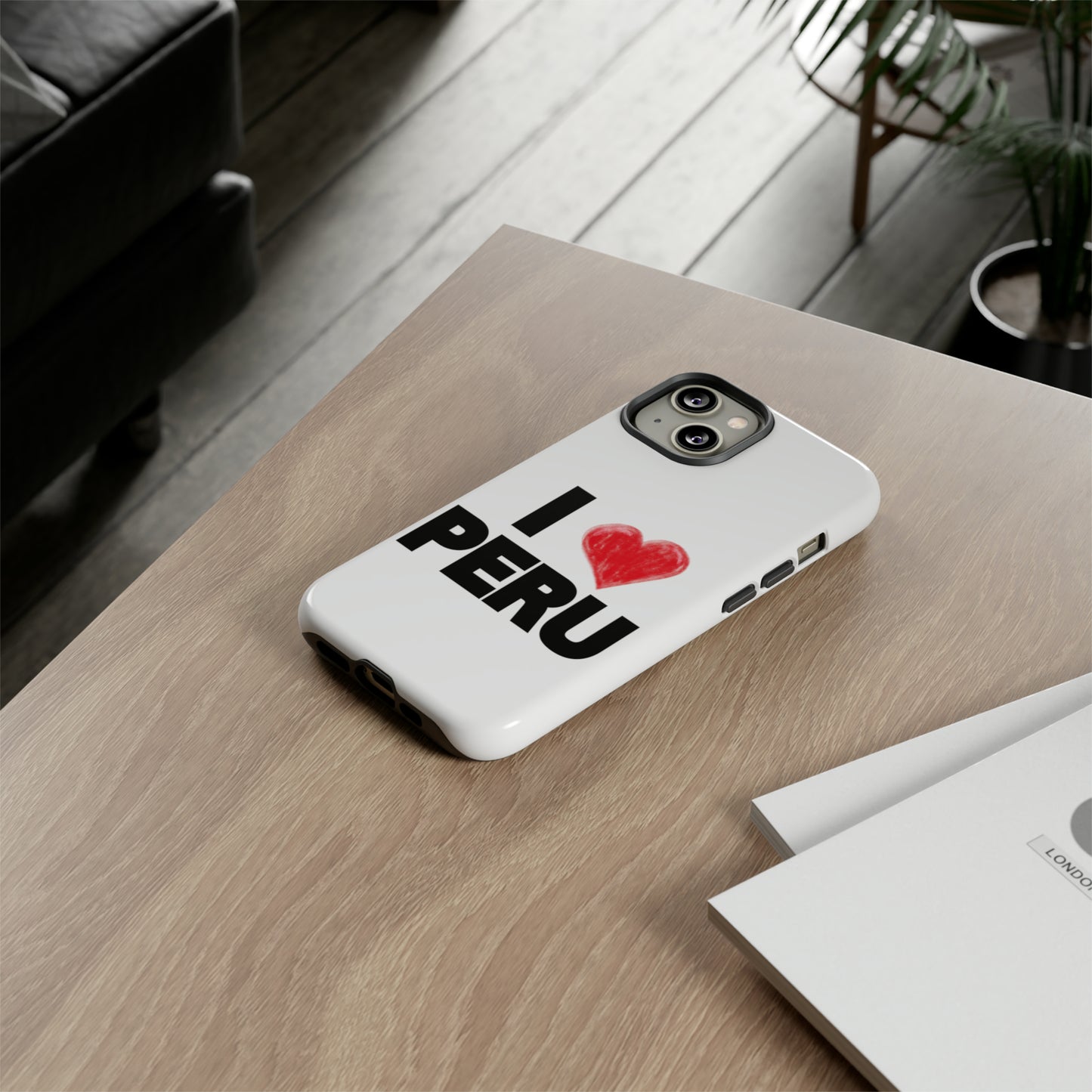 Tough iPhone Cases "Love Peru"