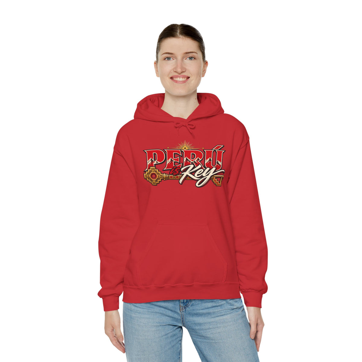 Best Peru is Key Hoodie - Golden Sun & Andes Peruvian Gift