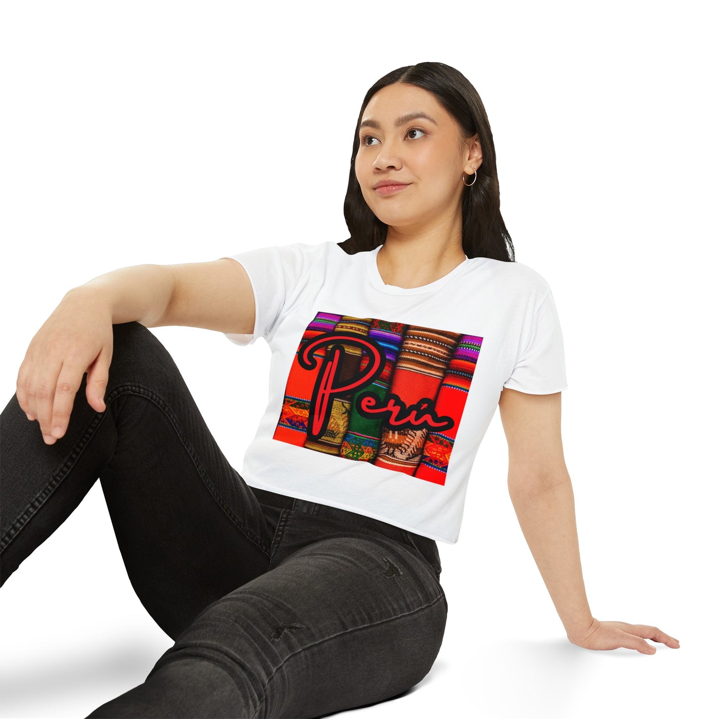 Peruvian Crop Top "Peru Manta"