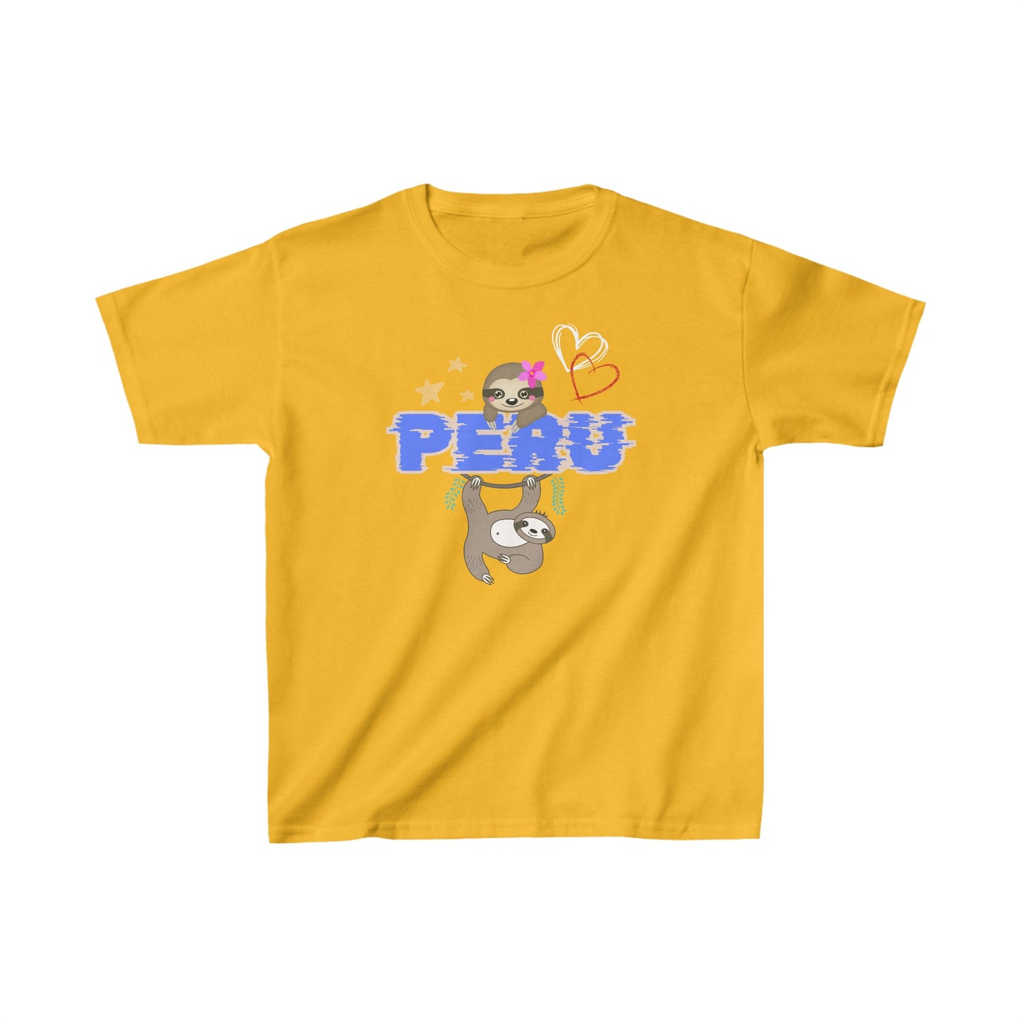 Best Peruvian Kids Tee "Peru Jungle Perezozo"