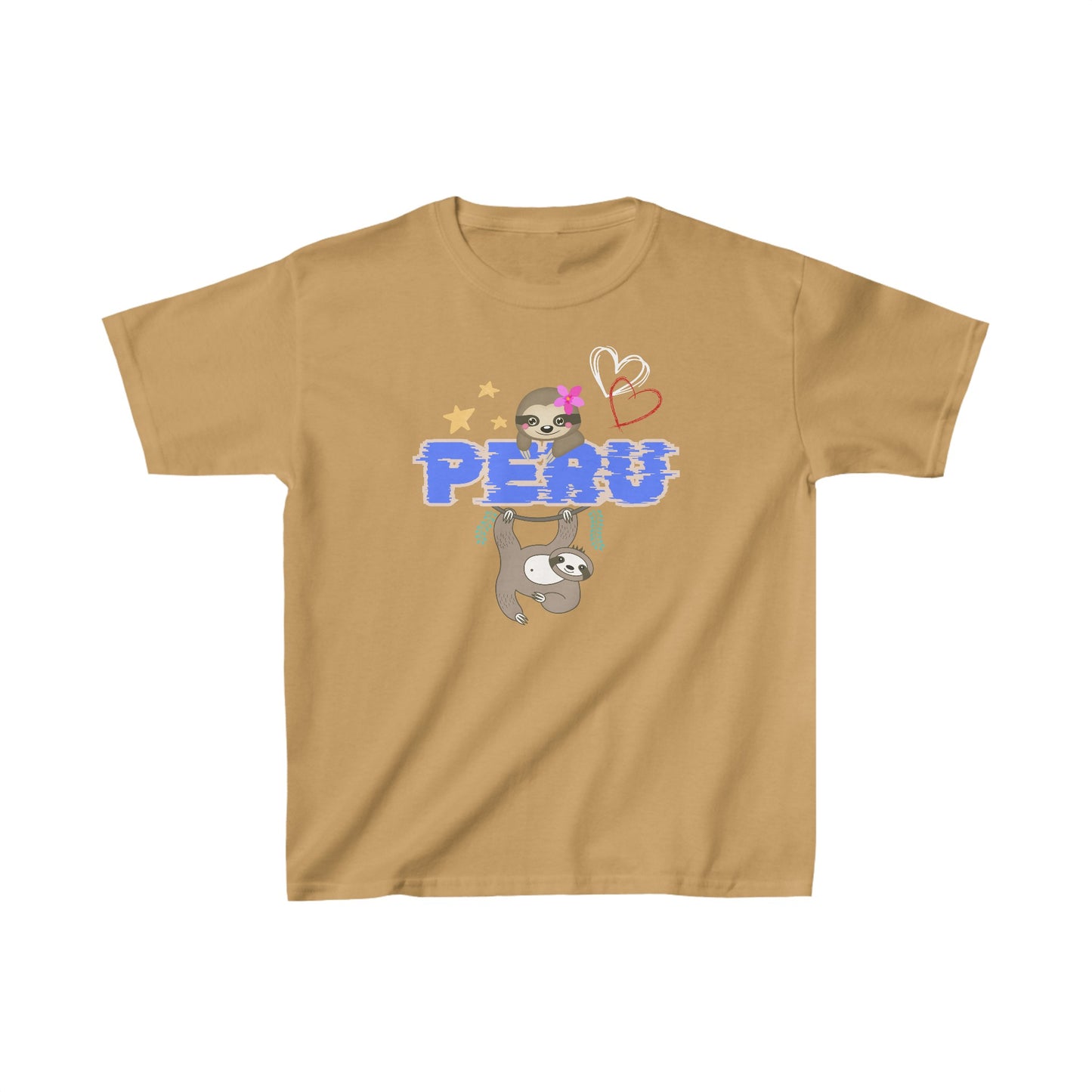 Best Peruvian Kids Tee "Peru Jungle Perezozo"