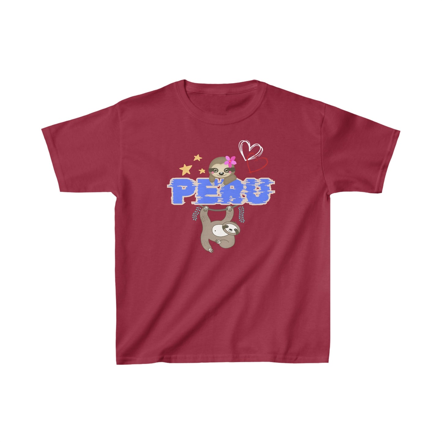 Best Peruvian Kids Tee "Peru Jungle Perezozo"