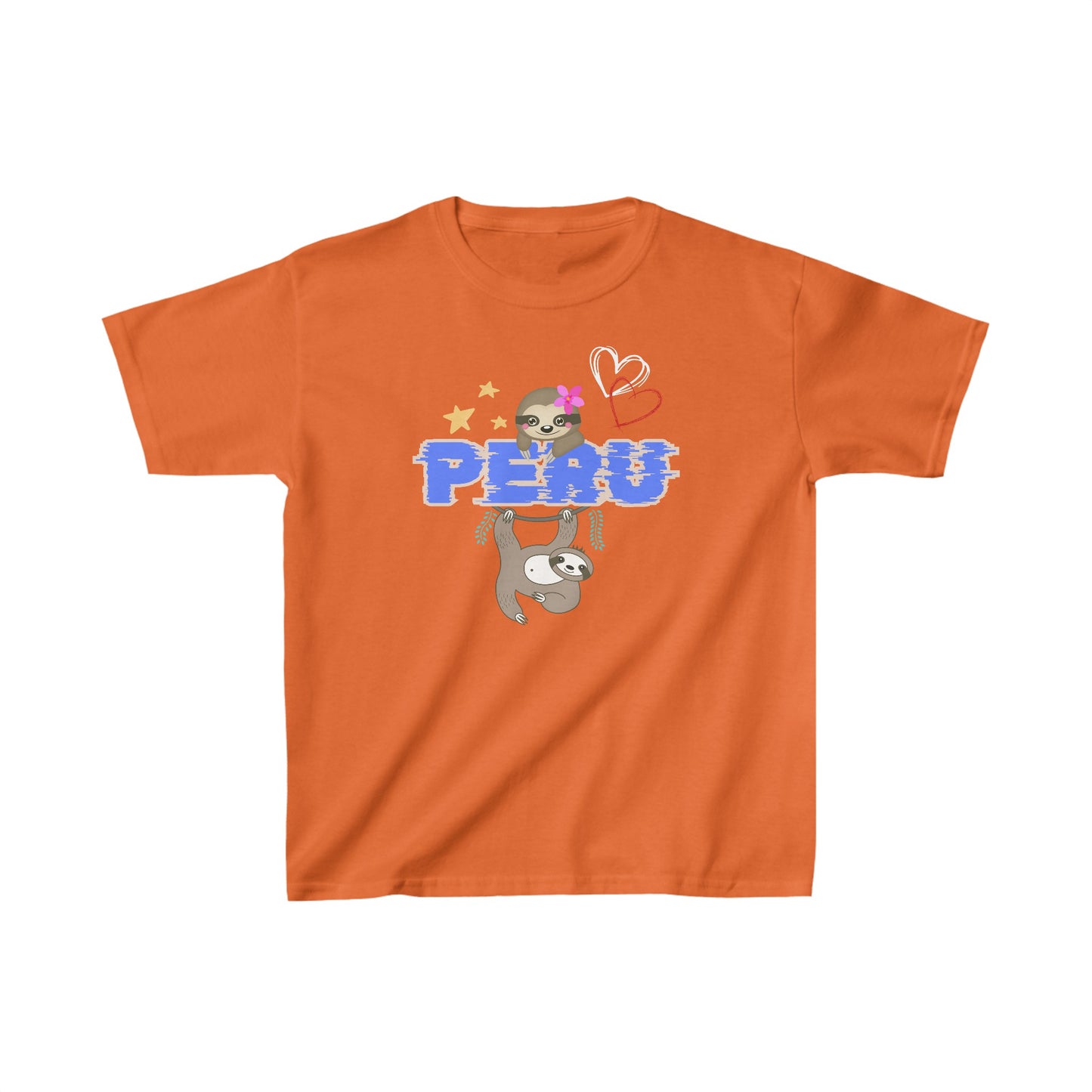 Best Peruvian Kids Tee "Peru Jungle Perezozo"