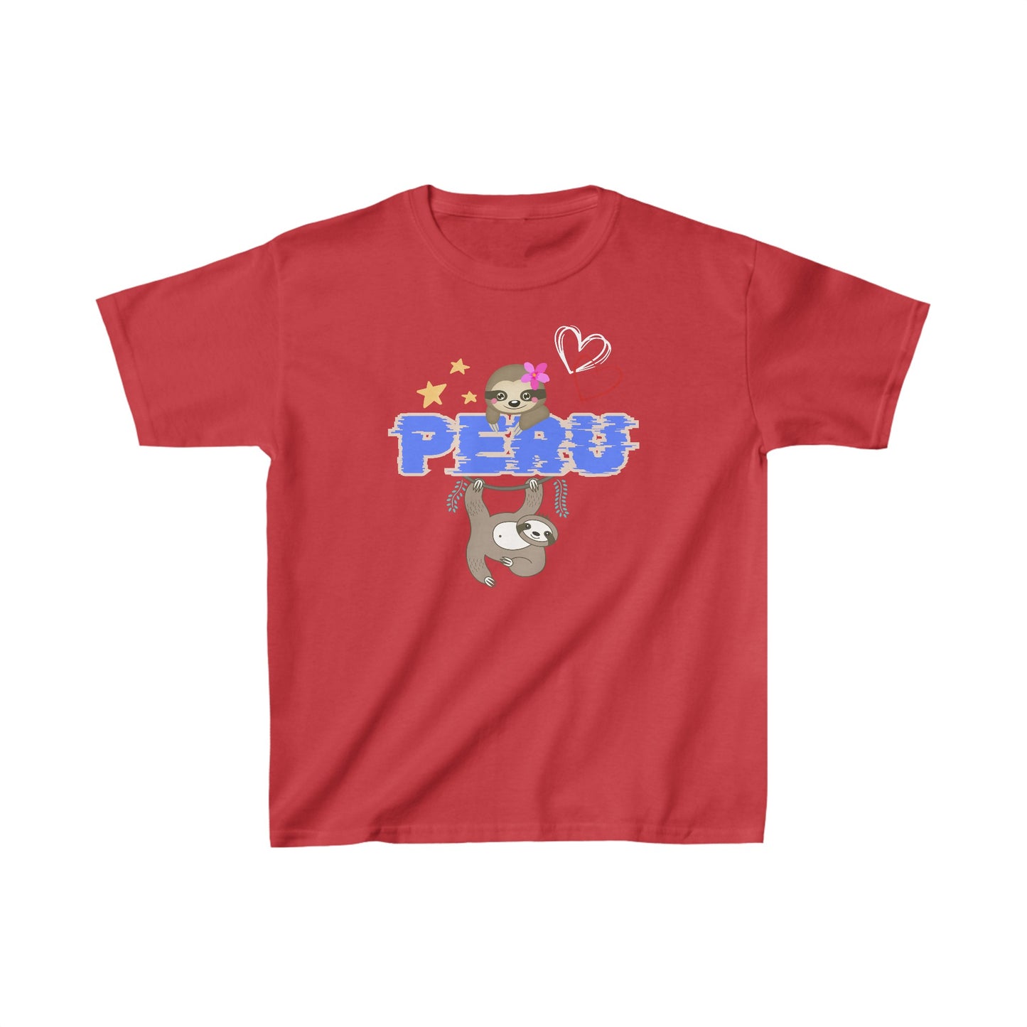 Best Peruvian Kids Tee "Peru Jungle Perezozo"
