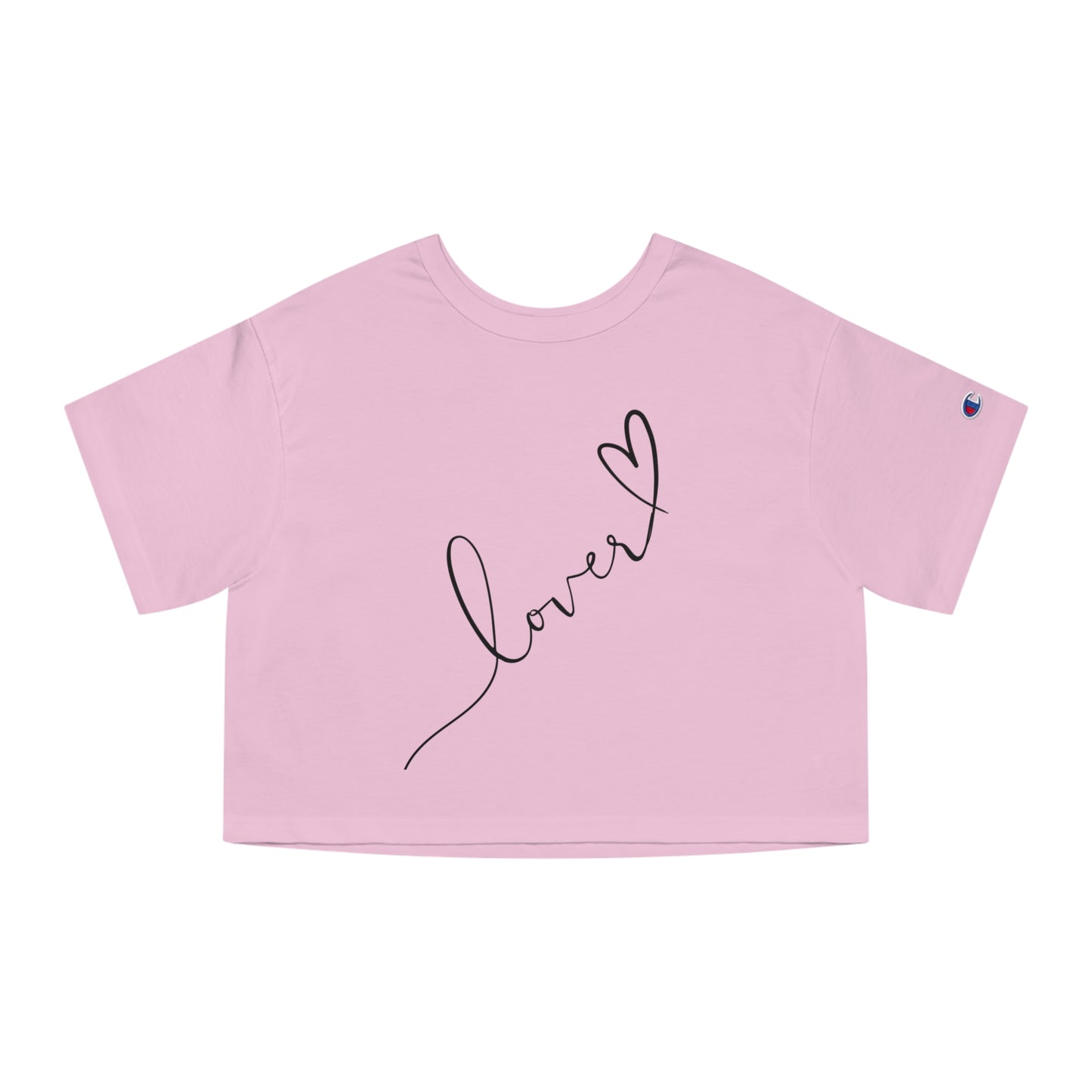 Best Champion Cropped T-Shirt "Lover"