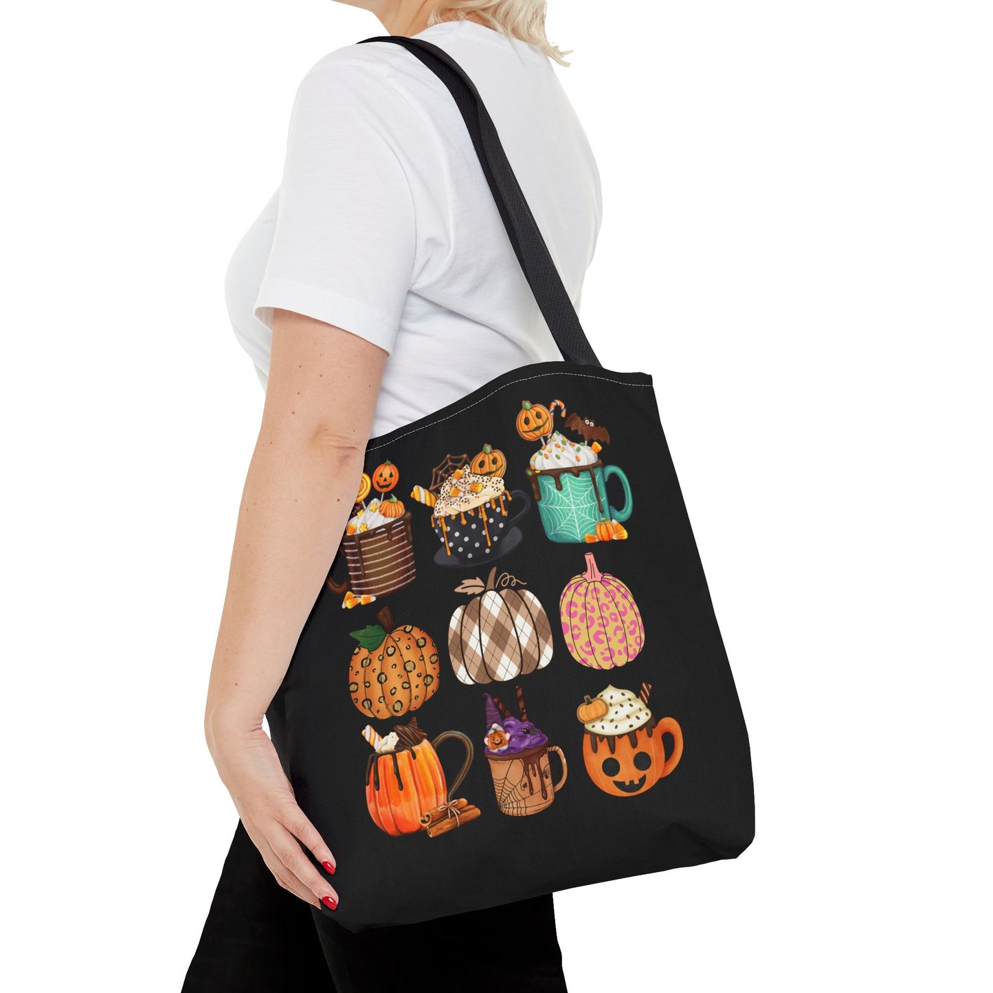 Best Coffee Tote Bag That's a Pumpkin Spice Paradise: Autumn Brew Bounty
