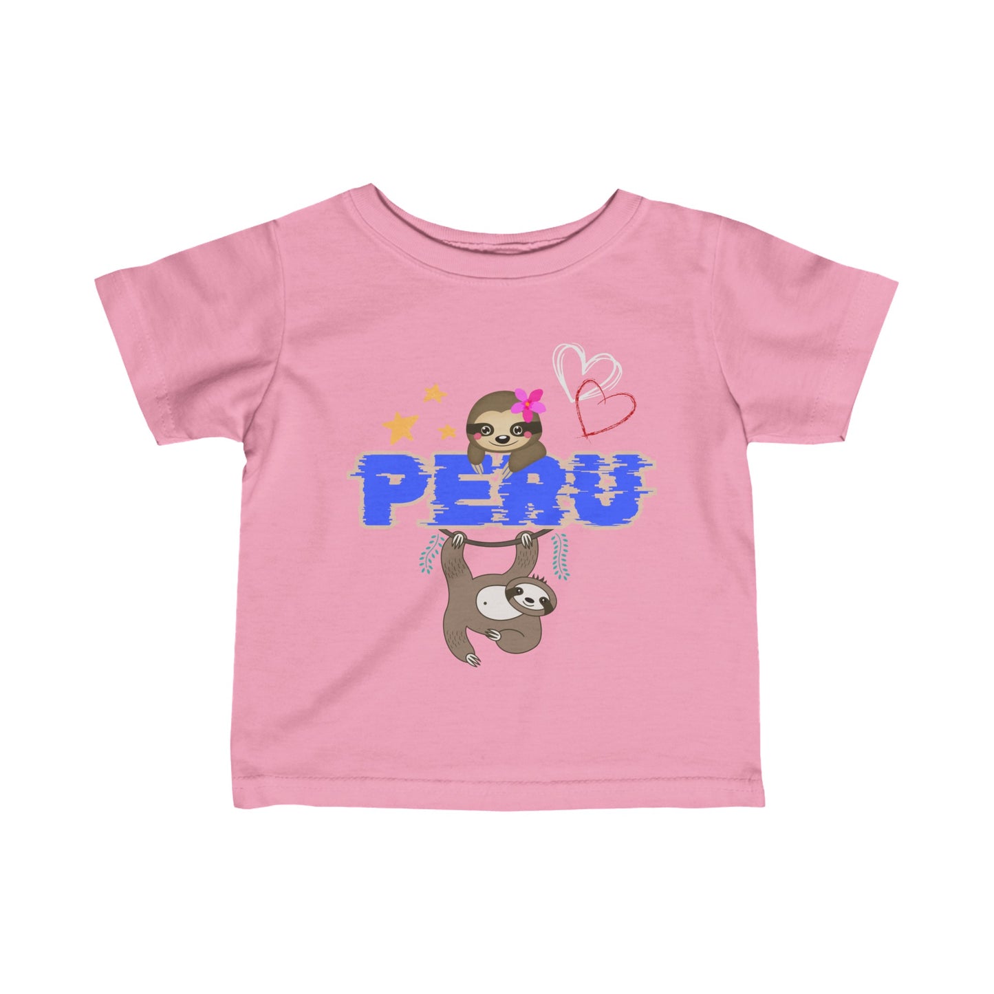 Best Peruvian Infant Fine Jersey Tee "Peruvian Jungle Perezozo"