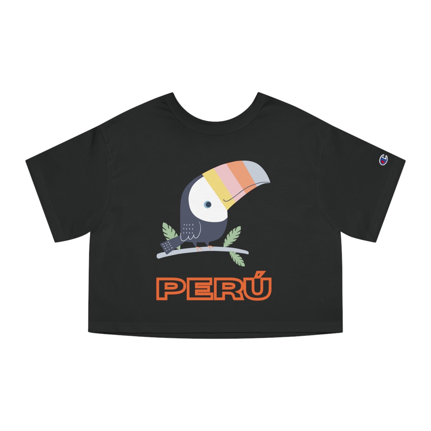 Champion Cropped T-Shirt "Peruvian Rainforest"